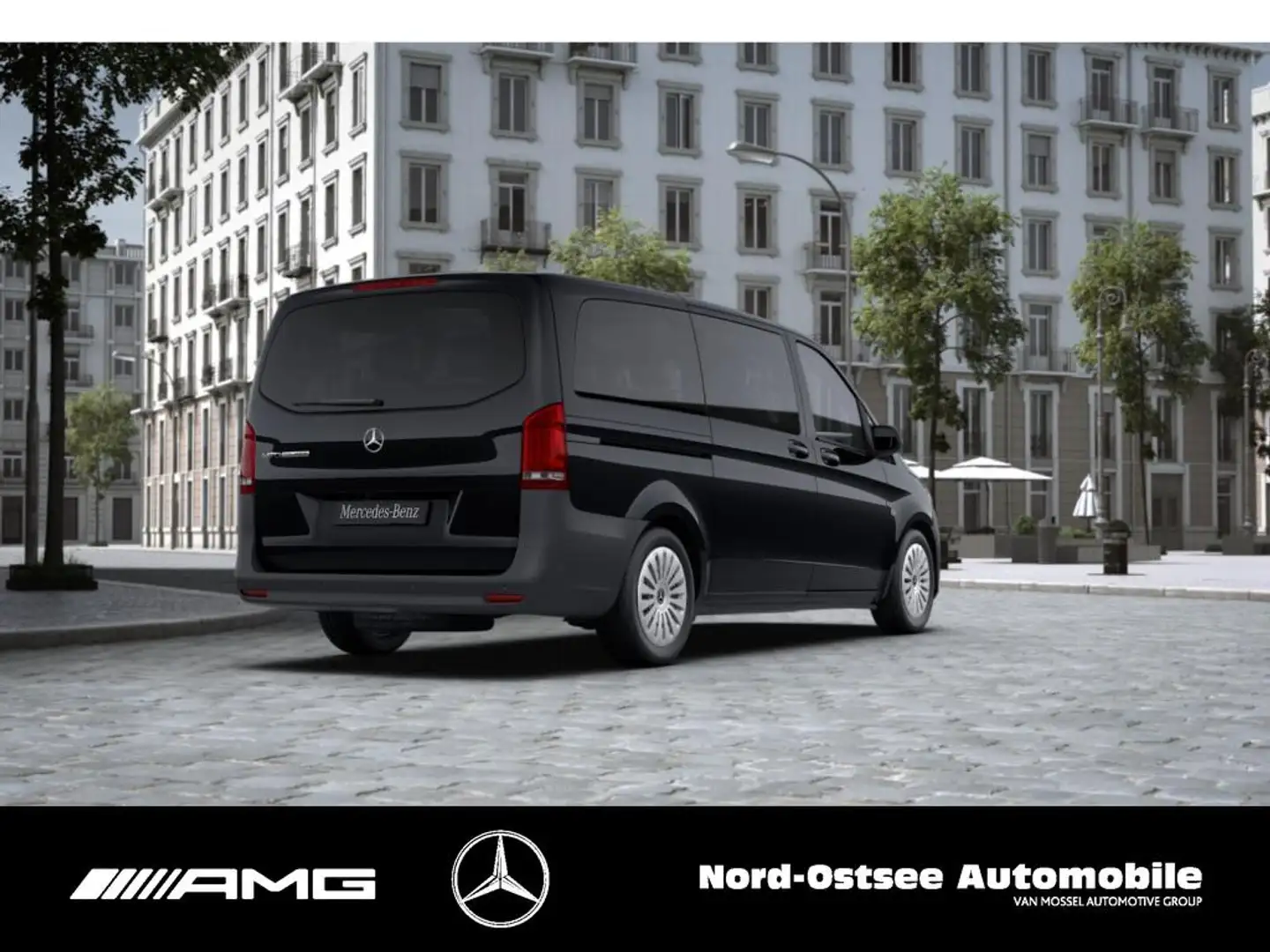 Mercedes-Benz Vito 116 TOURER PRO 4x4 9G TRONIC LED 9 SITZE Noir - 2