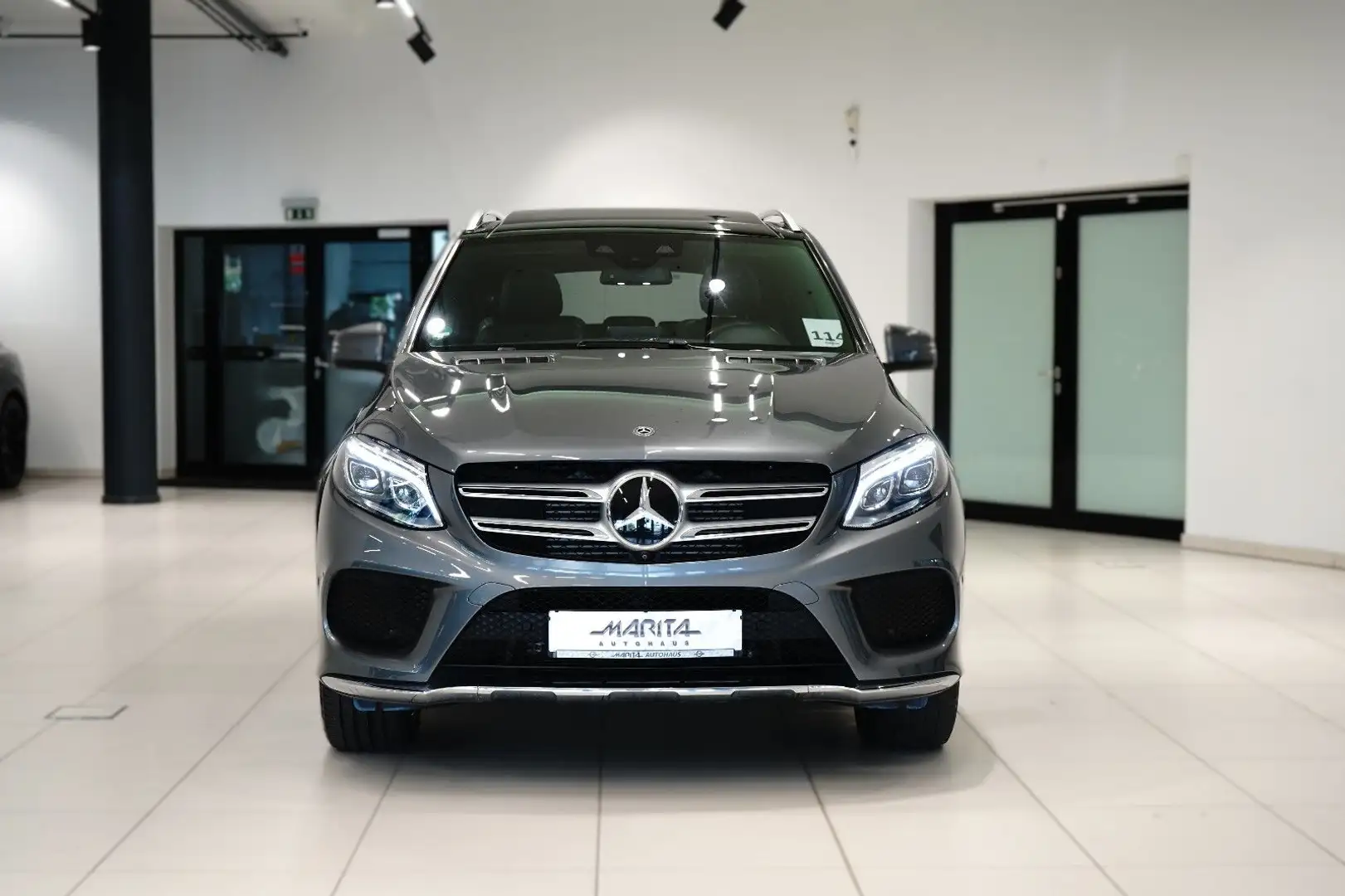 Mercedes-Benz GLE 350 |AMG|DISTR||360°|PANO|ANHÄNGER|HEIZUNG| Grau - 1