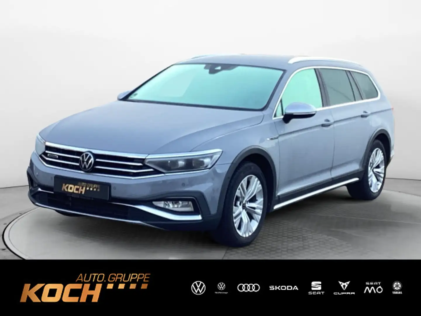Volkswagen Passat Alltrack 2.0TDI DSG 4M AHK Navi LED Kamer Grijs - 1