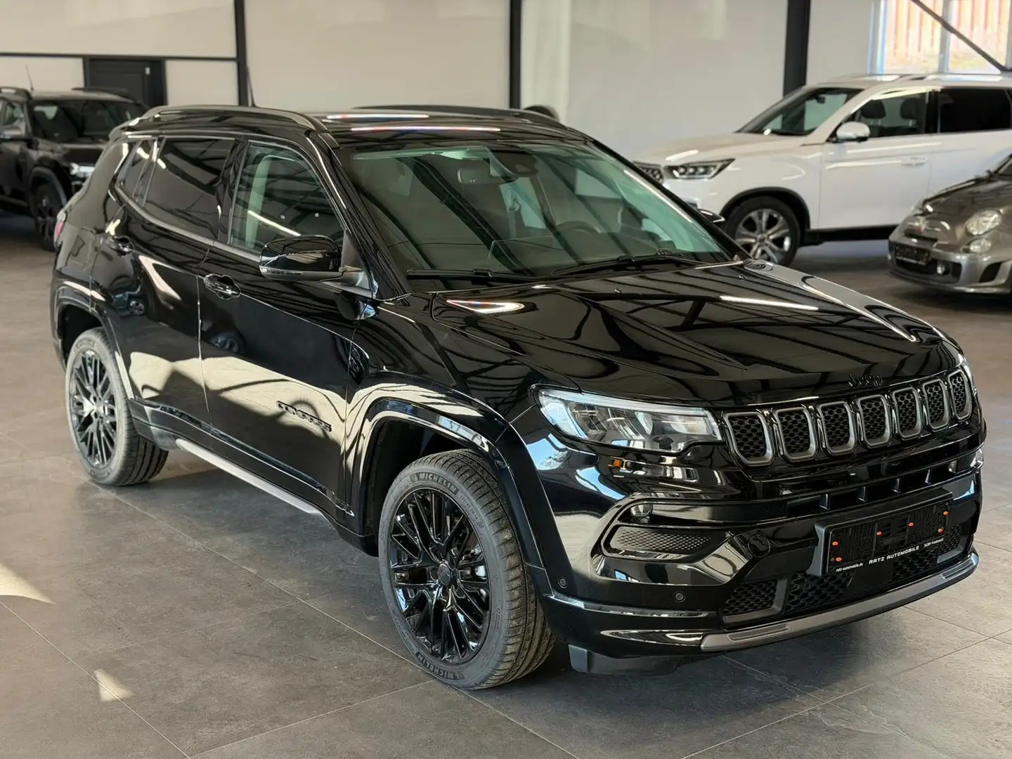 Jeep Compass S PANO+NAV+KAM+LED+LK.HZ+SHZ+EL.HECK+ACC Schwarz - 1