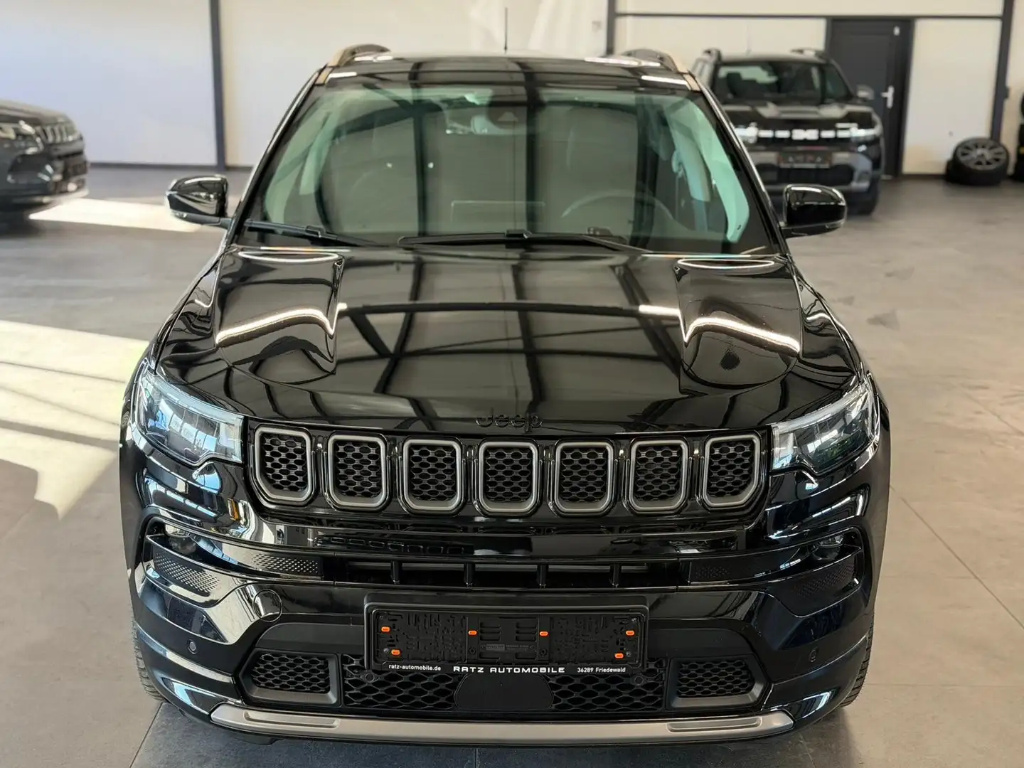 Jeep Compass S PANO+NAV+KAM+LED+LK.HZ+SHZ+EL.HECK+ACC Schwarz - 2