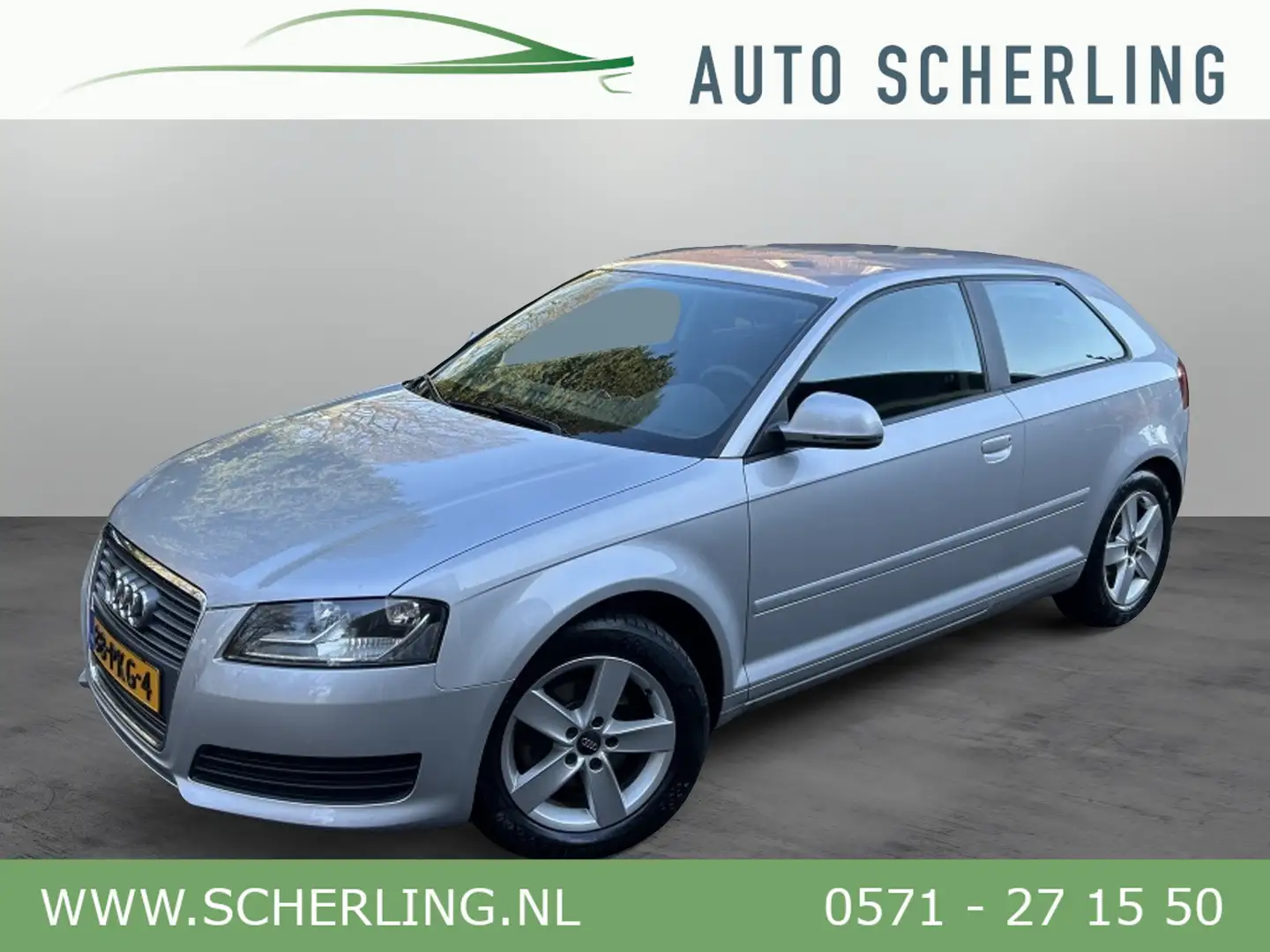 Audi A3 1.6 Style Clima, Cruise, Dealeronderhouden, NL-aut Grau - 1