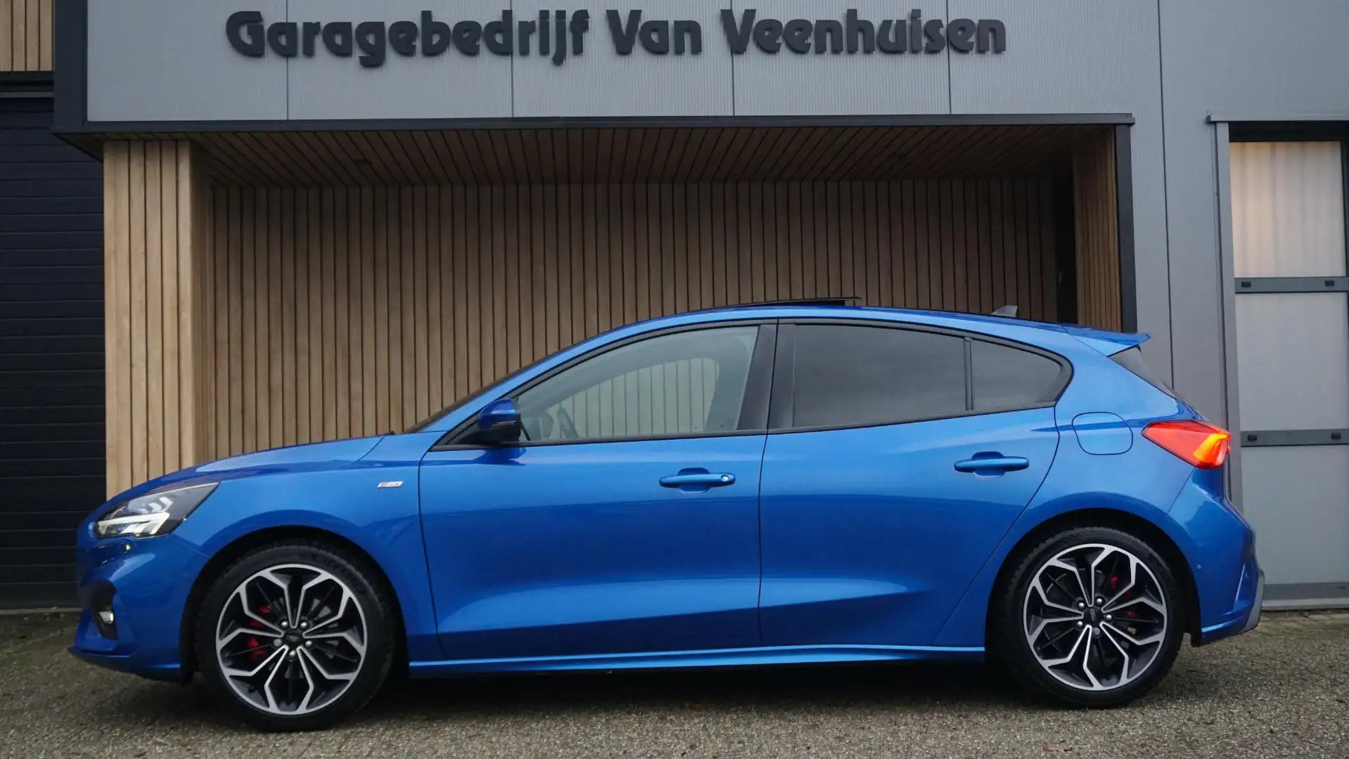 Ford Focus 1.5 EcoBoost 182PK ST Line Business Pano.Dak 18inc Blauw - 2