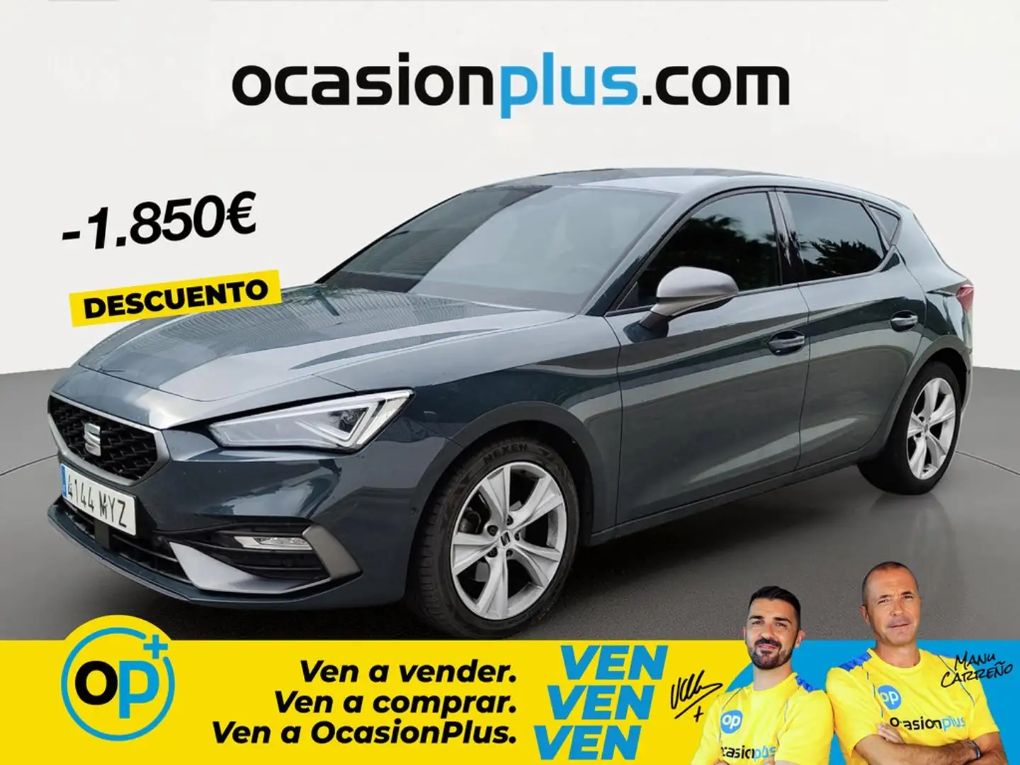 SEAT Leon 1.5 TSI S&S FR 25º Aniversario 115 Azul - 1