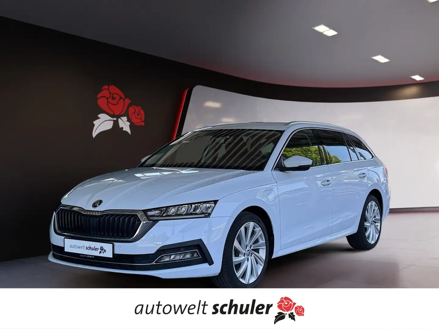 Skoda Octavia Combi iV 1,4 eHybrid DSG Style Navi 18" Weiß - 1
