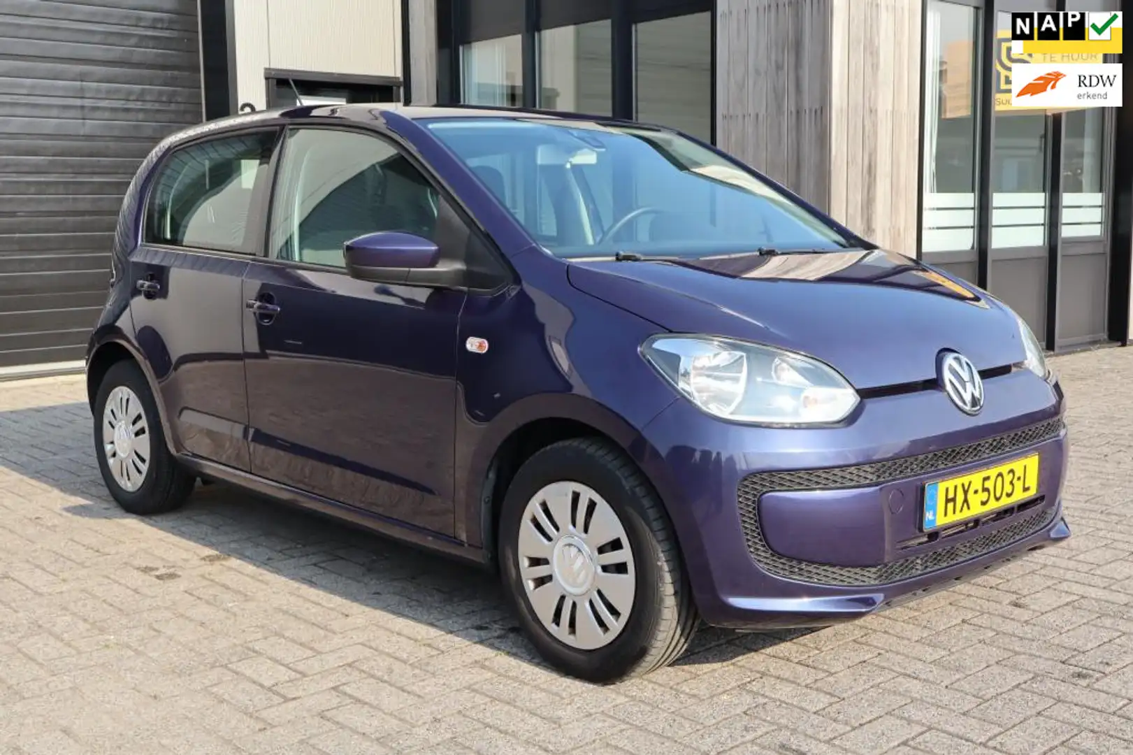 Volkswagen up! 1.0 move up! BlueMotion NAVI PDC CRUISE CONTROL LA Blauw - 1