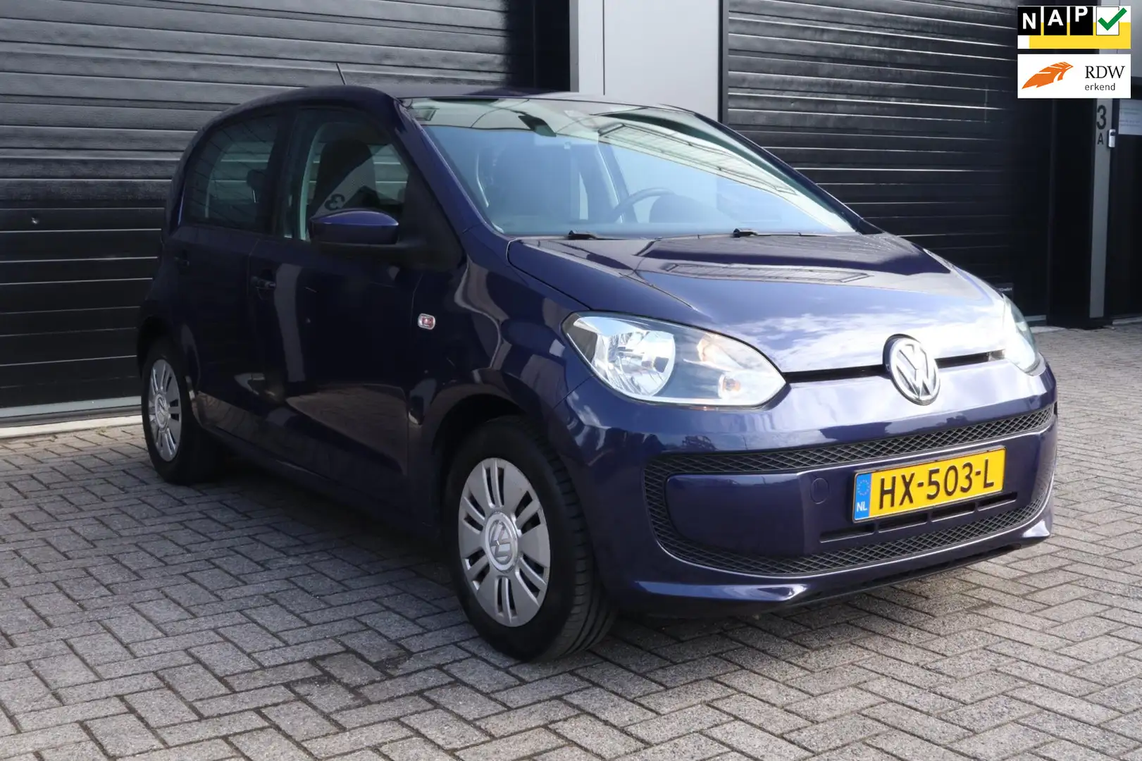 Volkswagen up! 1.0 move up! BlueMotion NAVI PDC CRUISE CONTROL LA Blauw - 1