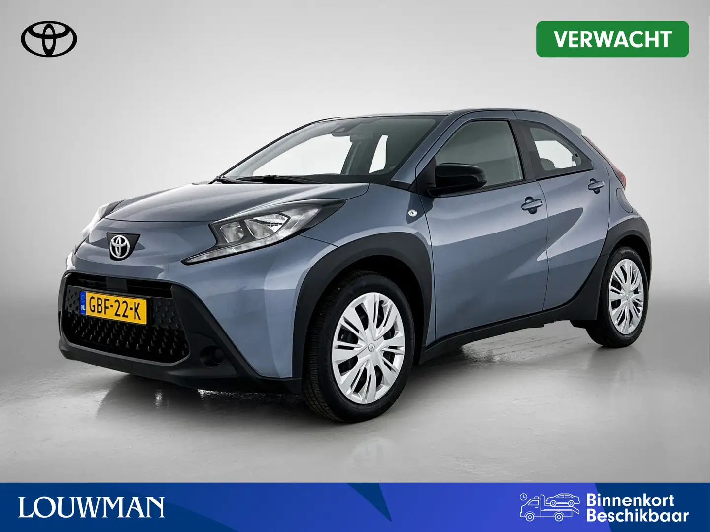 Toyota Aygo X 1.0 VVT-i MT Play | Metallic lak | Apple Carplay | Grijs - 1