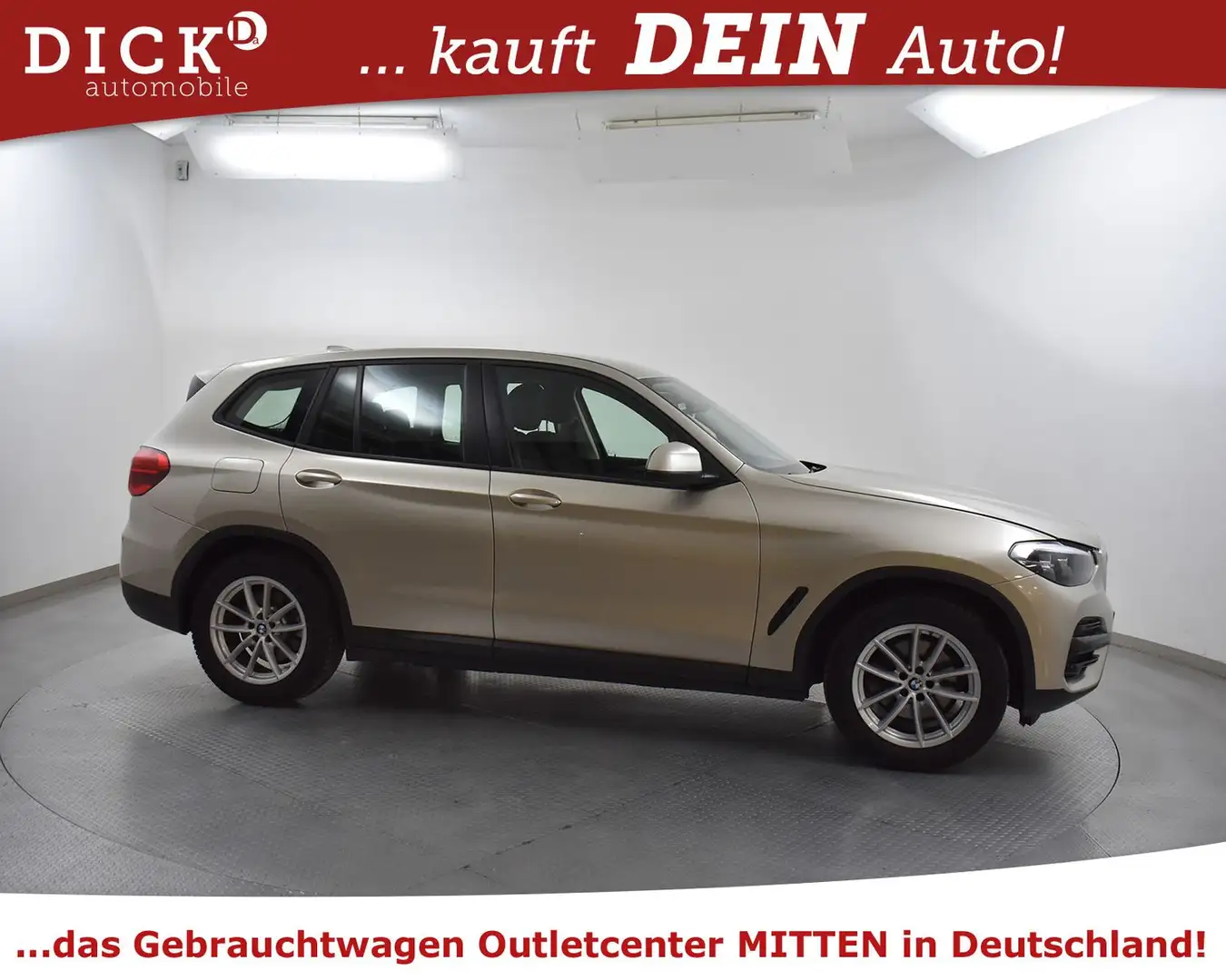 BMW X3 xDrive 20d Aut. NAVI PLUS+LED+SHZ+AHK+TEMP+MF Béžová - 2