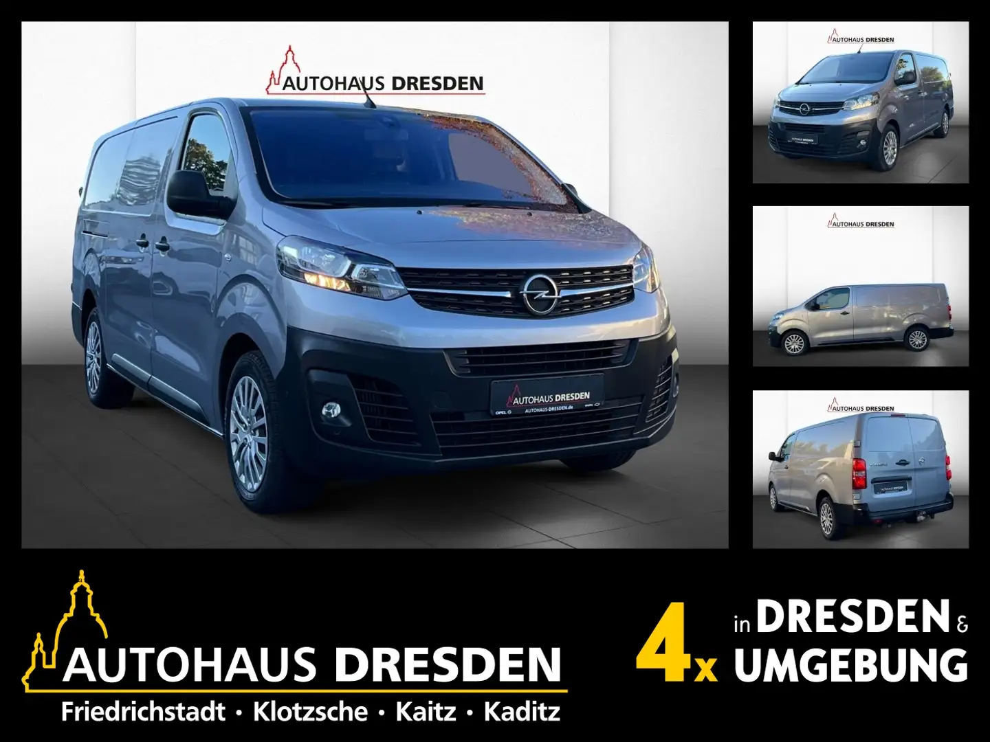Opel Vivaro Kasten 2.0 D L (L3) Elegance AHK+Kam.+PDC Grau - 1
