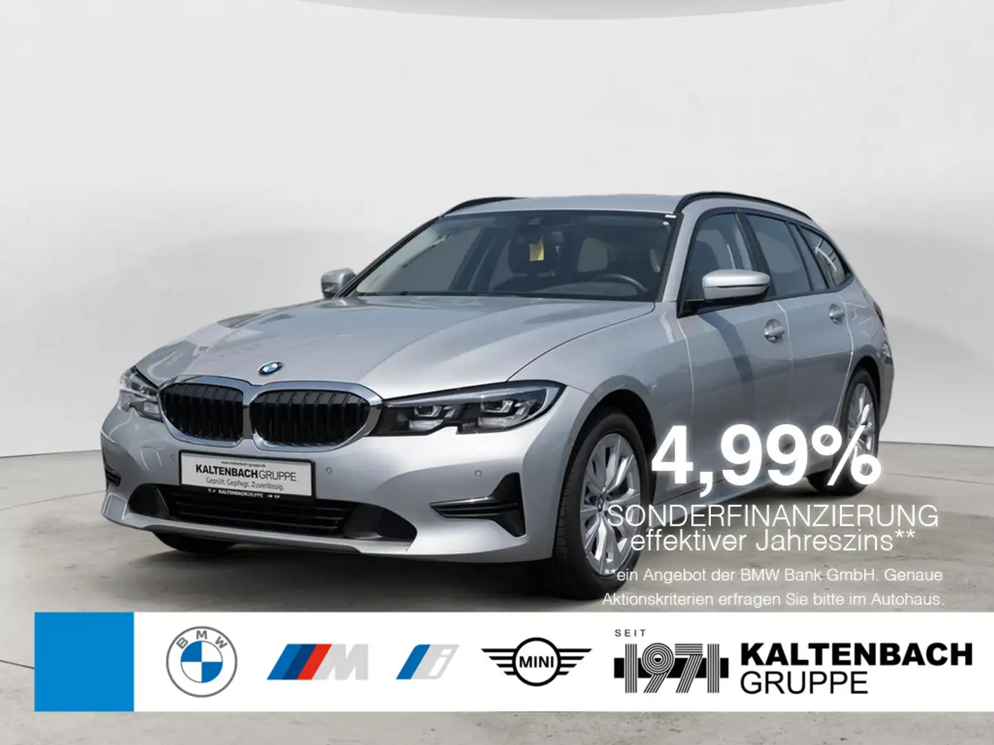 BMW 330 d Touring Advantage LED NAVI SHZ PDC Argent - 1