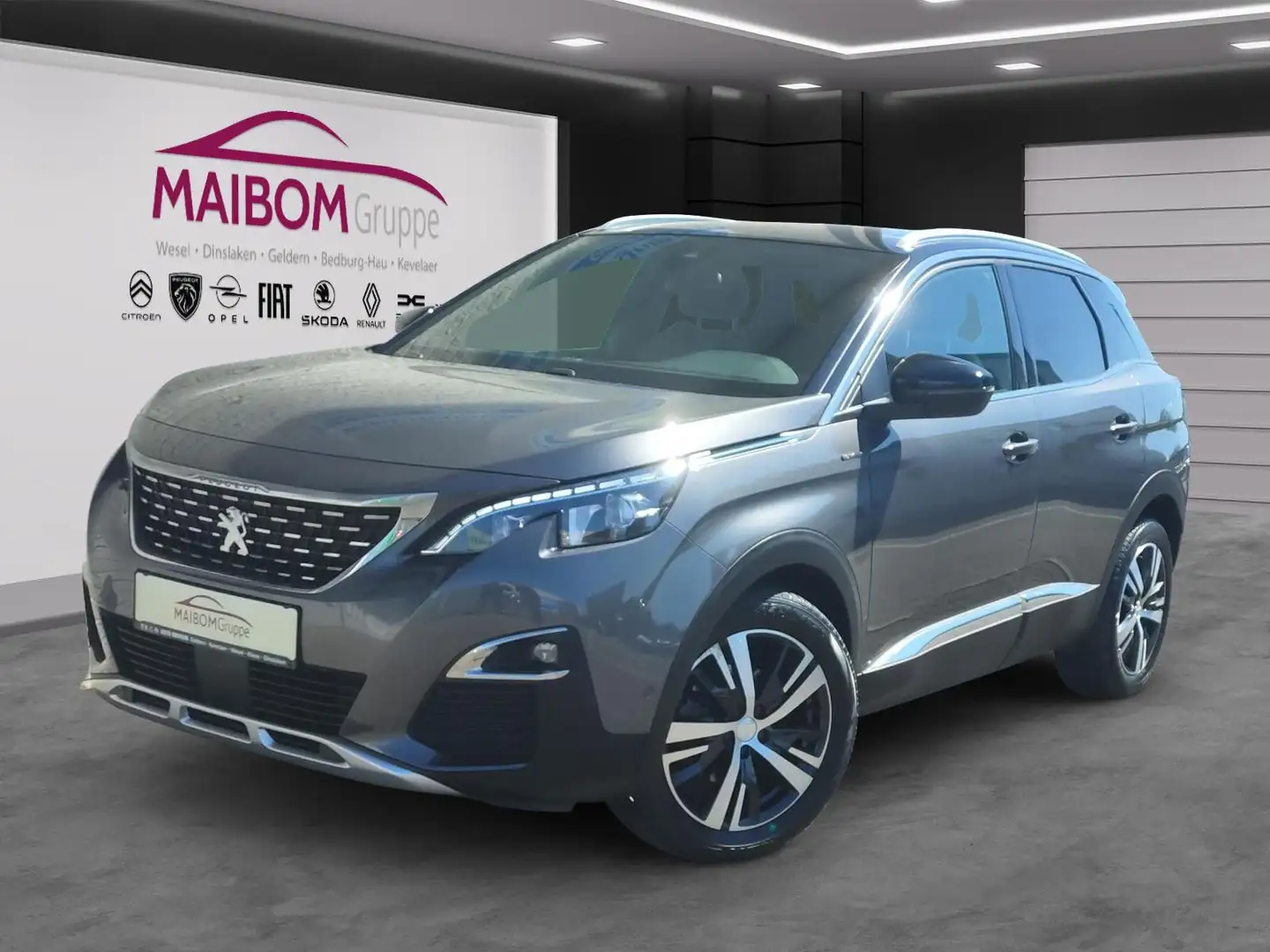 Peugeot 3008 1.2 GT-Line PT130 Gris - 1