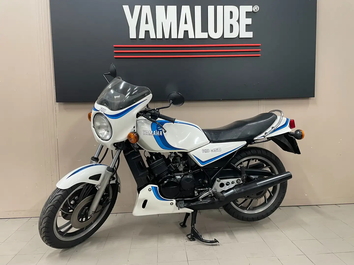 Yamaha RD 350 LC Blanco - 2