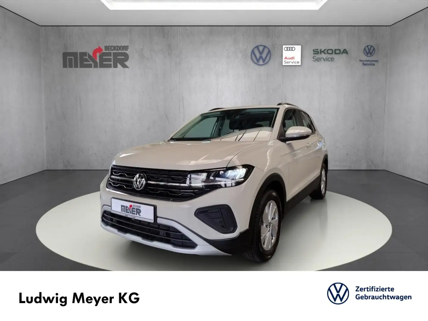 Volkswagen T-Cross Life 1.0 TSI Klima Einparkhilfe Sitzheizung Grau - 1