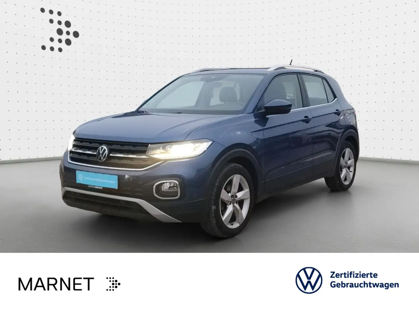 Volkswagen T-Cross 1.5 TSI DSG Style Navi*IQ-Drive*LED*Digi Blau - 1