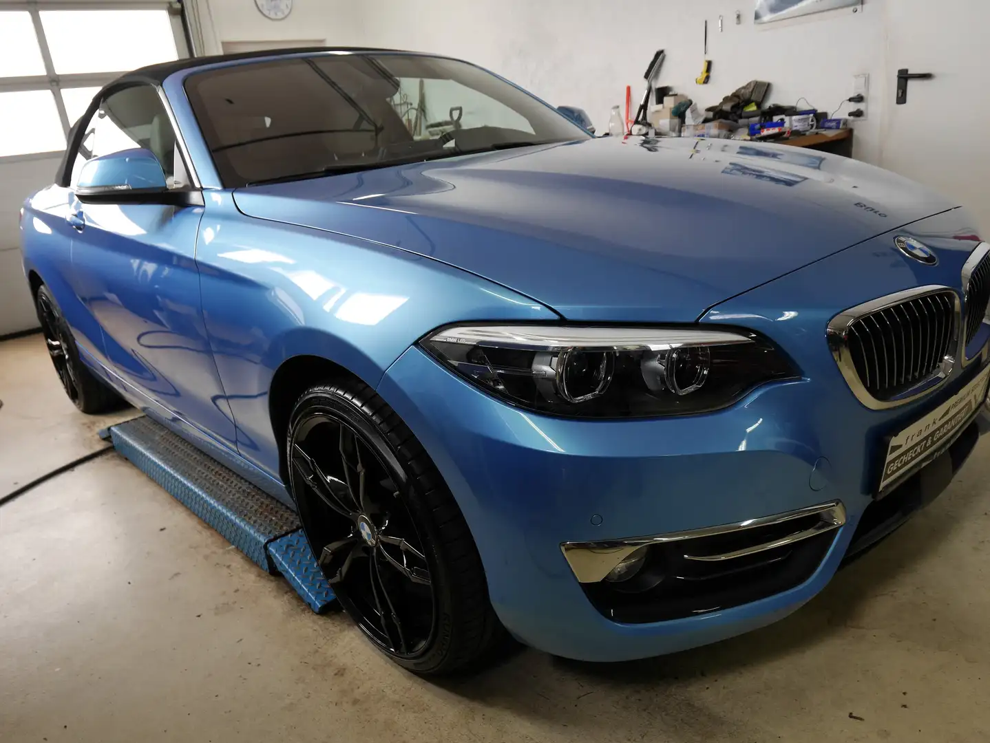 BMW 220 i CABRIO ,Harman Kardon,19 Zoll, incl. 1J.GARANTIE Blue - 2