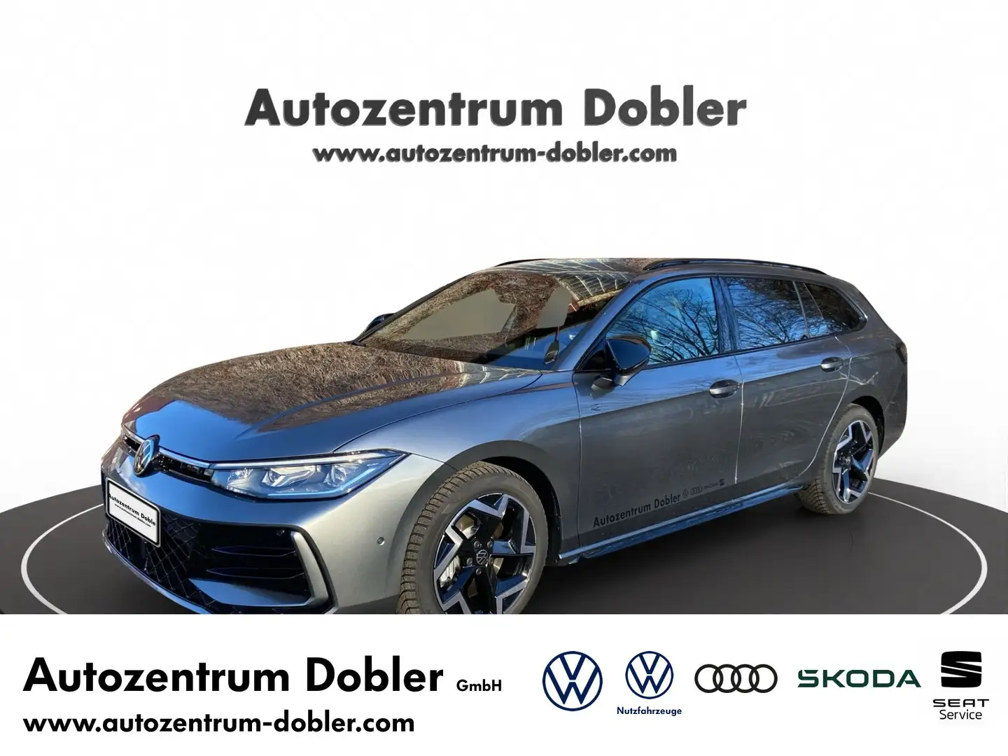 Volkswagen Passat Variant Passat 2.0 TDI 142 kW 4Motion R-Line Bluetooth LED Grau - 1