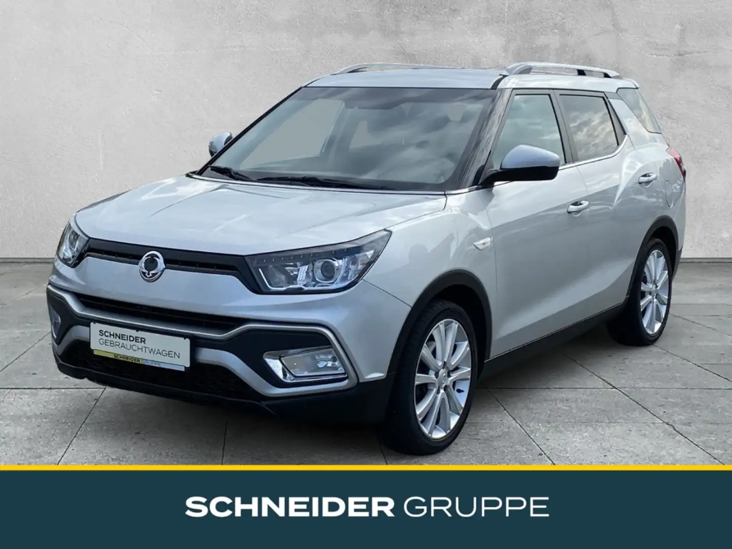 SsangYong XLV Quartz 4x4 1.6 e-XGi QUARTZ KLIMA+KAMERA+SHZ+USB Silber - 1
