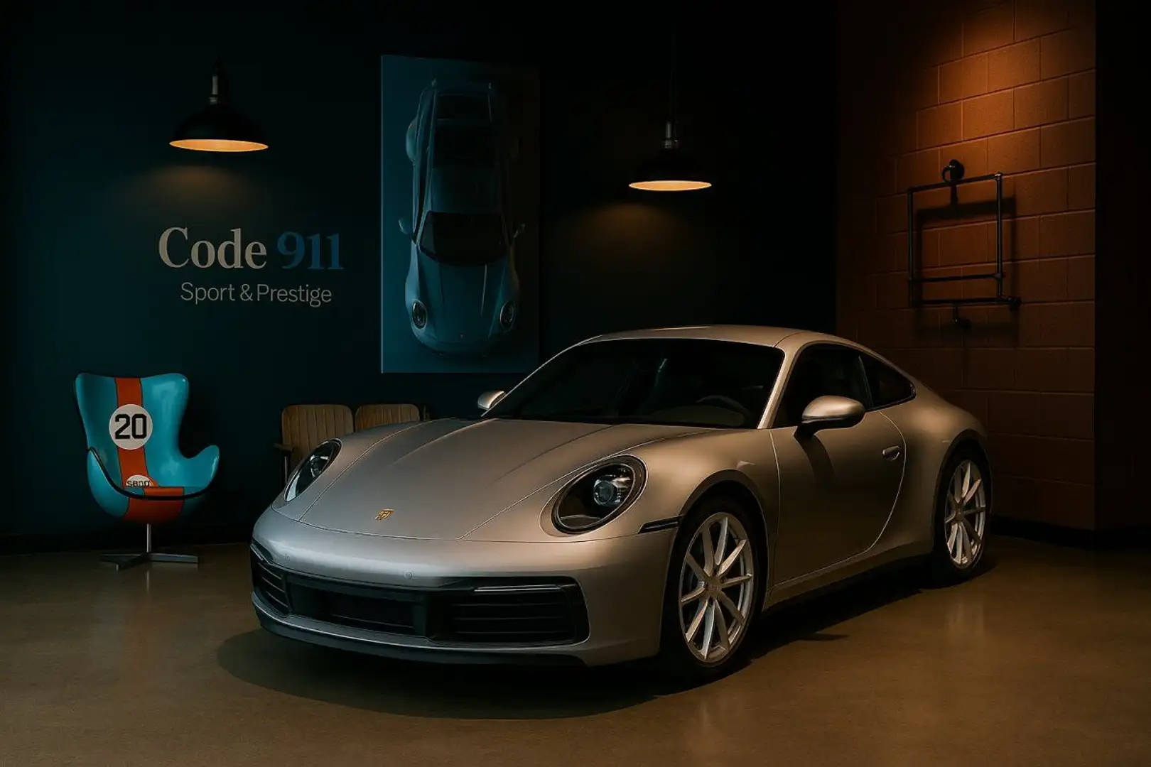 Porsche 911 CARRERA COUPE 992 3.0i 385 PDK Gris - 1