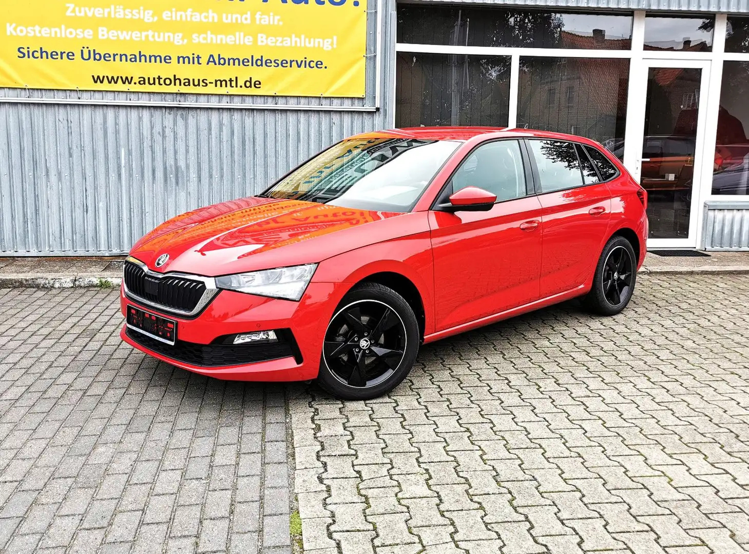 Skoda Scala 1.0 TSI 81kW DSG Ambition App-Connect Rot - 1