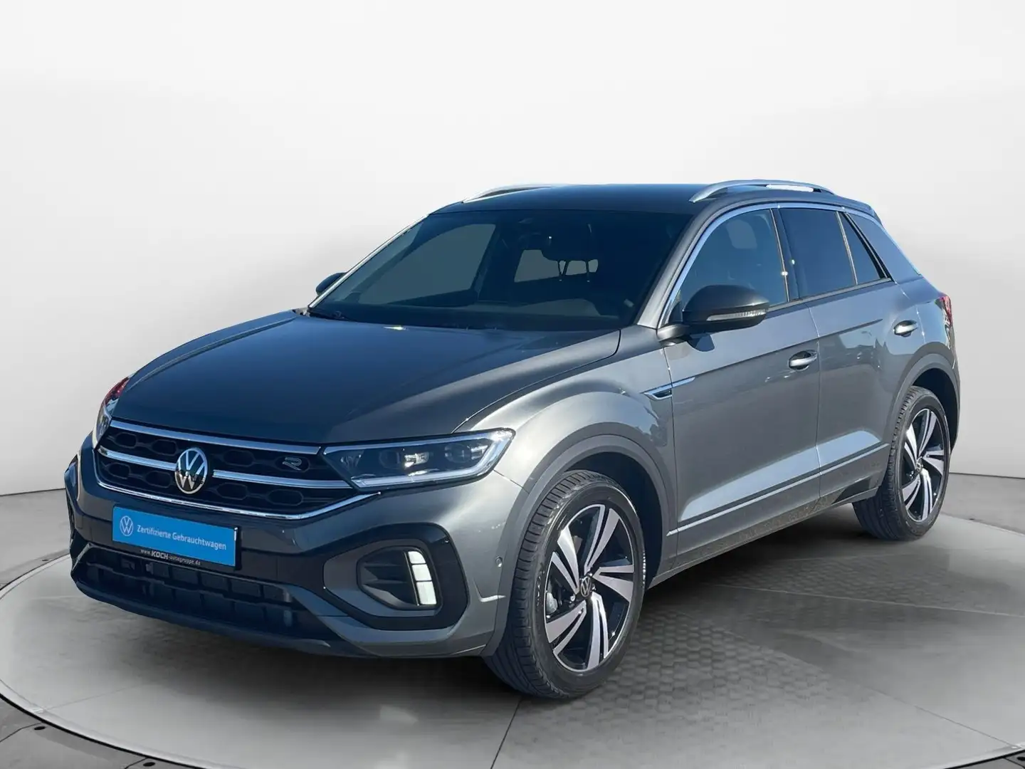 Volkswagen T-Roc 1.5TSI R-Line DSG Navi LED AHK Kamera Grau - 2