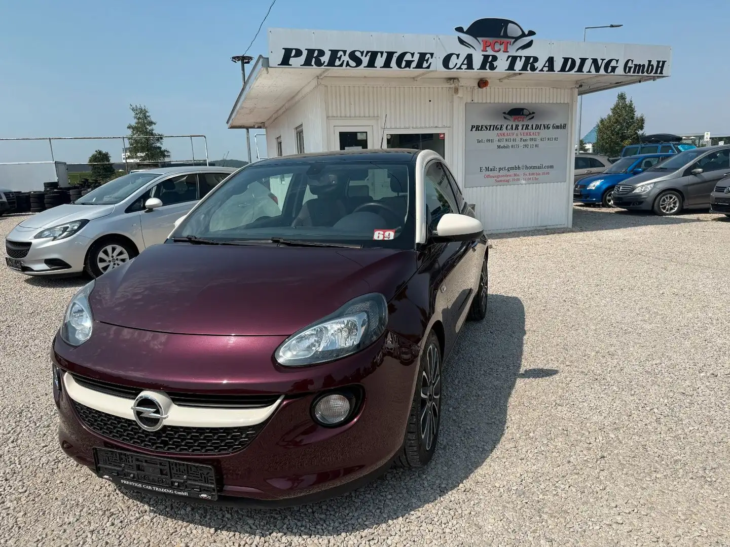 Opel Adam 1.4 Glam *PANORAMA*KLIMAAUTOMATIK* Rot - 1