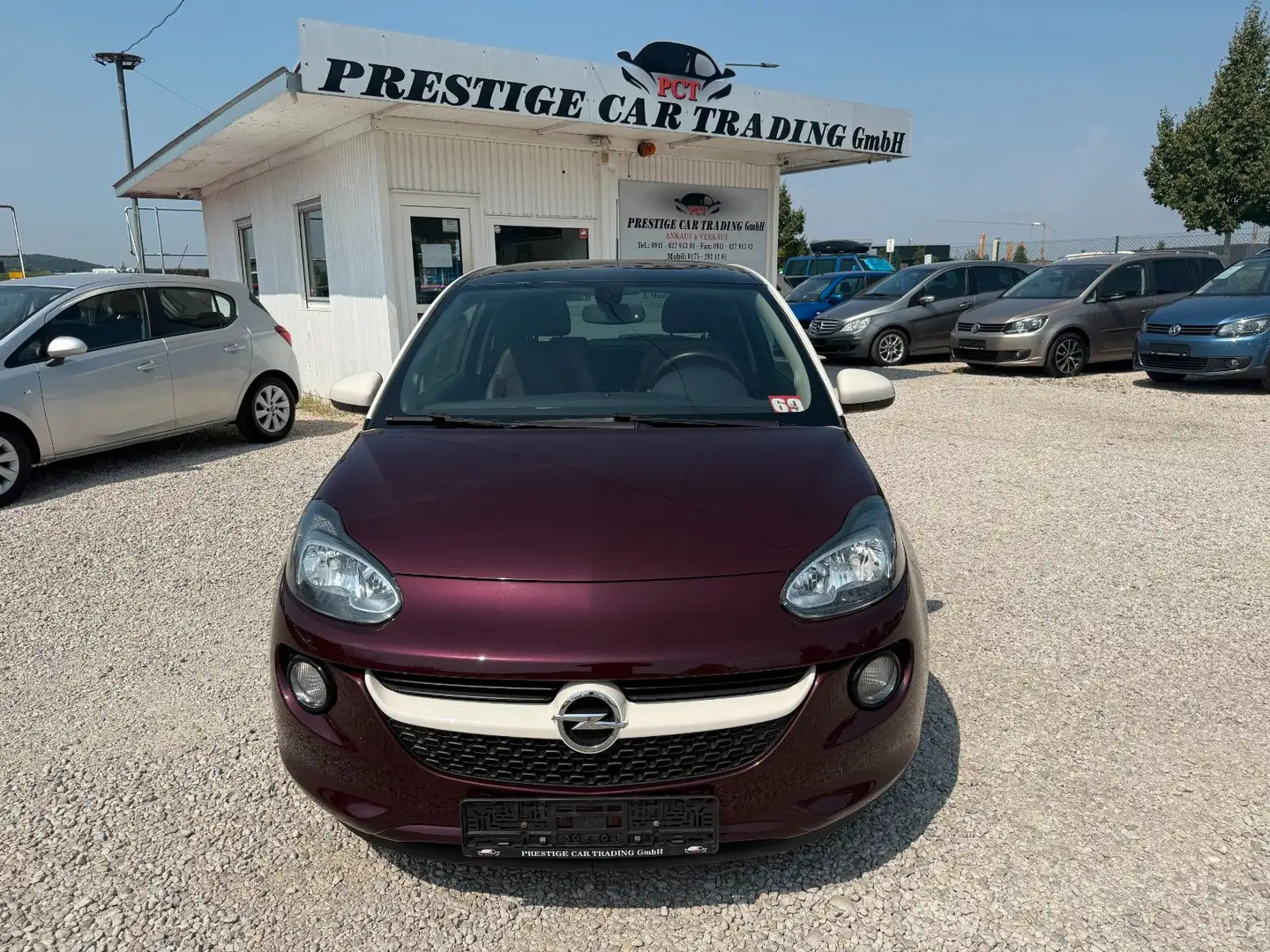 Opel Adam 1.4 Glam *PANORAMA*KLIMAAUTOMATIK* Rot - 2