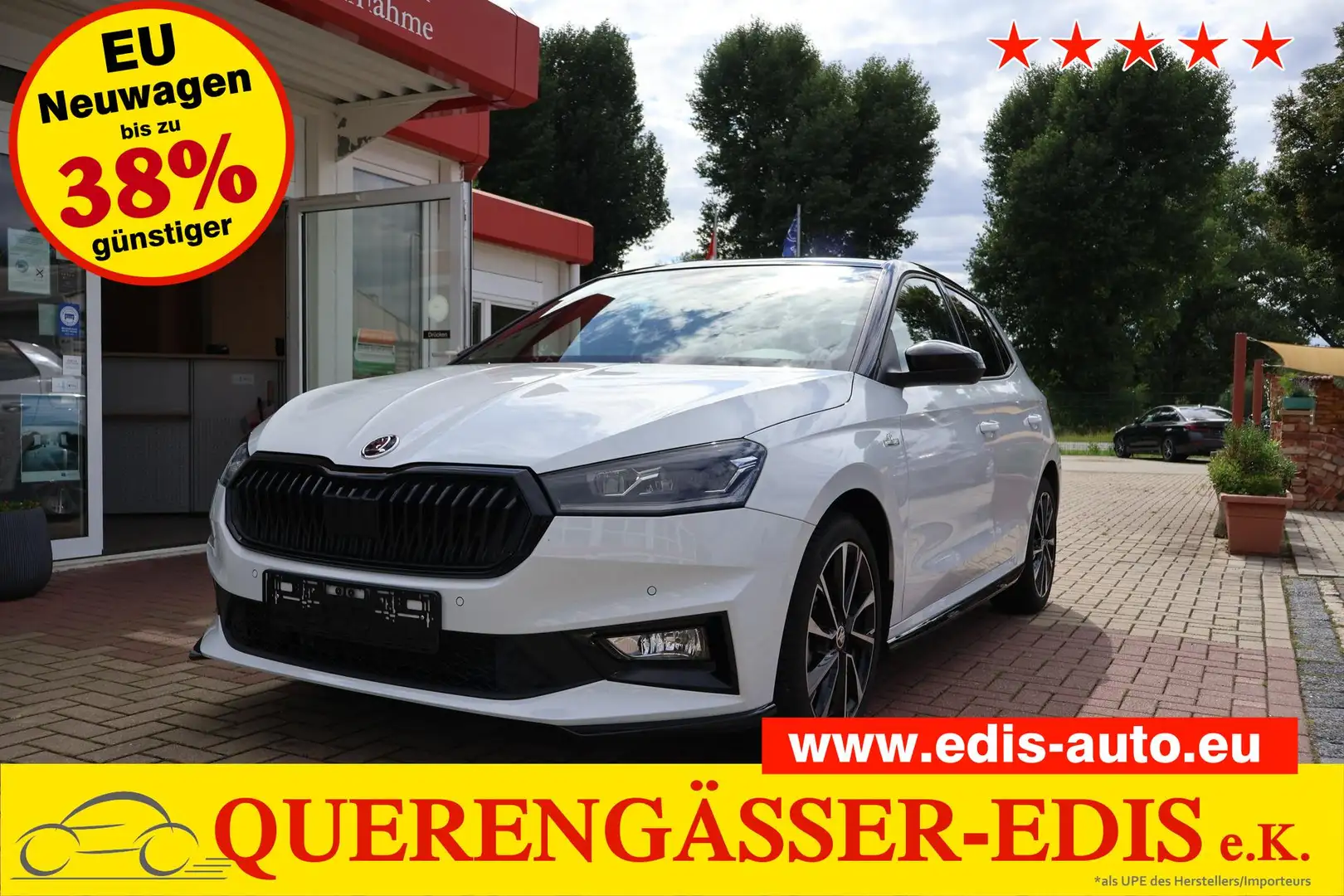 Skoda Fabia 1.0TSI 85kw "Monte Carlo" 85 kW (116 PS), Schal... Blanc - 1