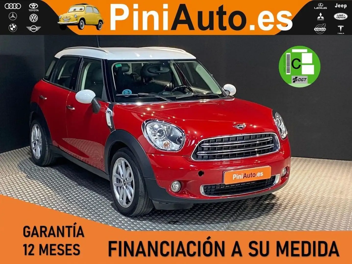 MINI Cooper Countryman D Rojo - 1