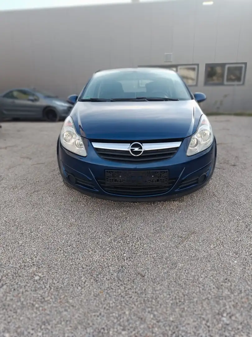 Opel Corsa D Basis Bleu - 1