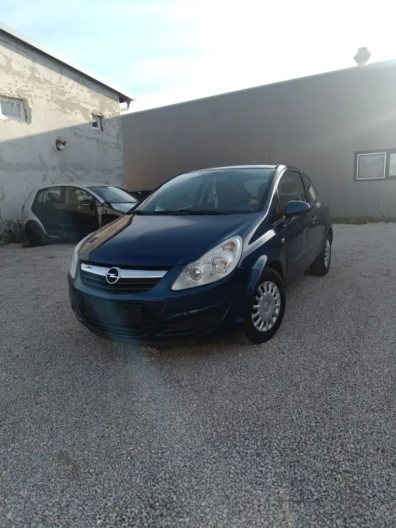 Opel Corsa D Basis Bleu - 2