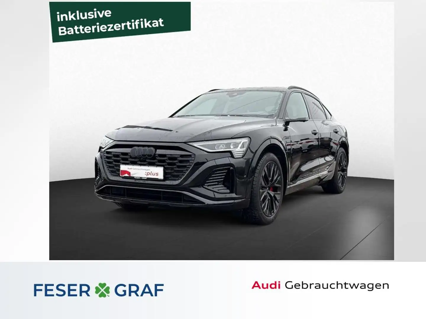Audi Q8 e-tron Spb. 55 qu. - edition S line -PANO-ACC Noir - 1