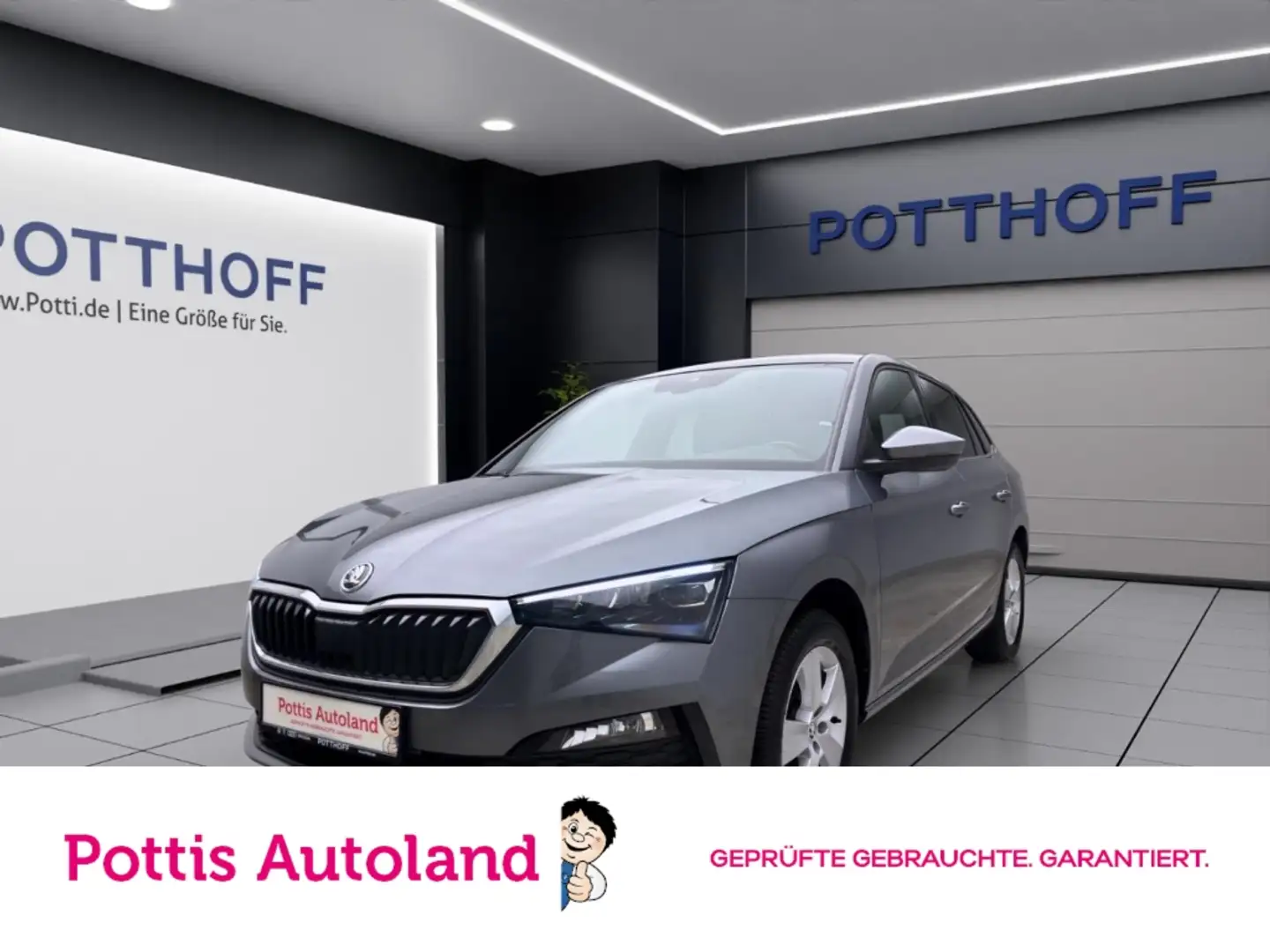 Skoda Scala 1.5 TSI DSG STYLE PANO LM16 KLIMA PDC Grau - 1