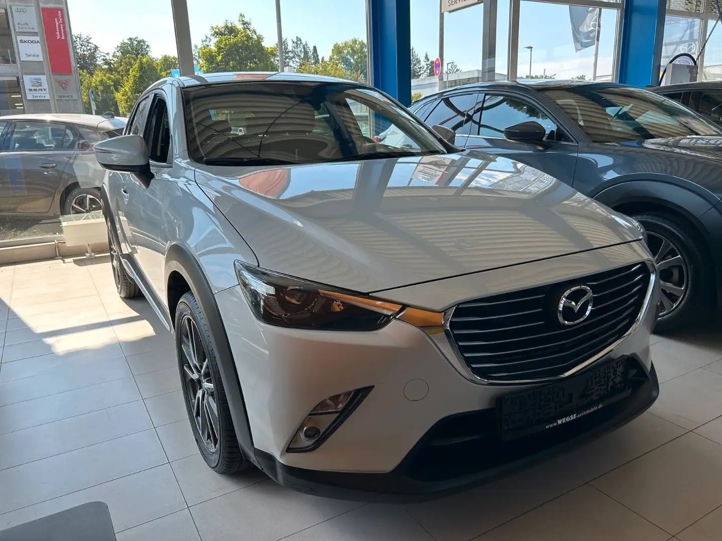 Mazda CX-3 Sports-Line Autom. Blanc - 2