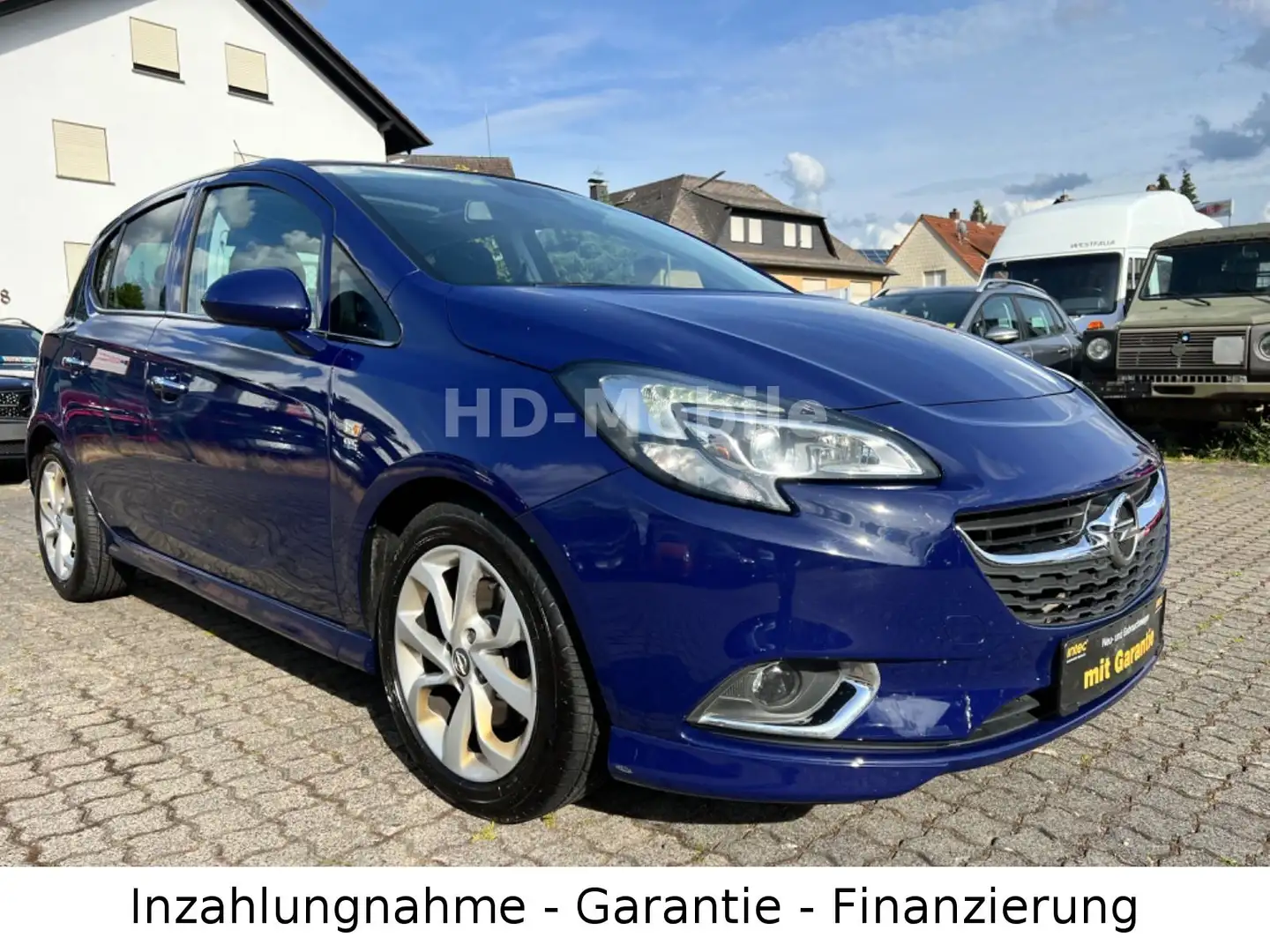 Opel Corsa E Innovation, OPC-Line, LED, Pano, Leder Blauw - 2