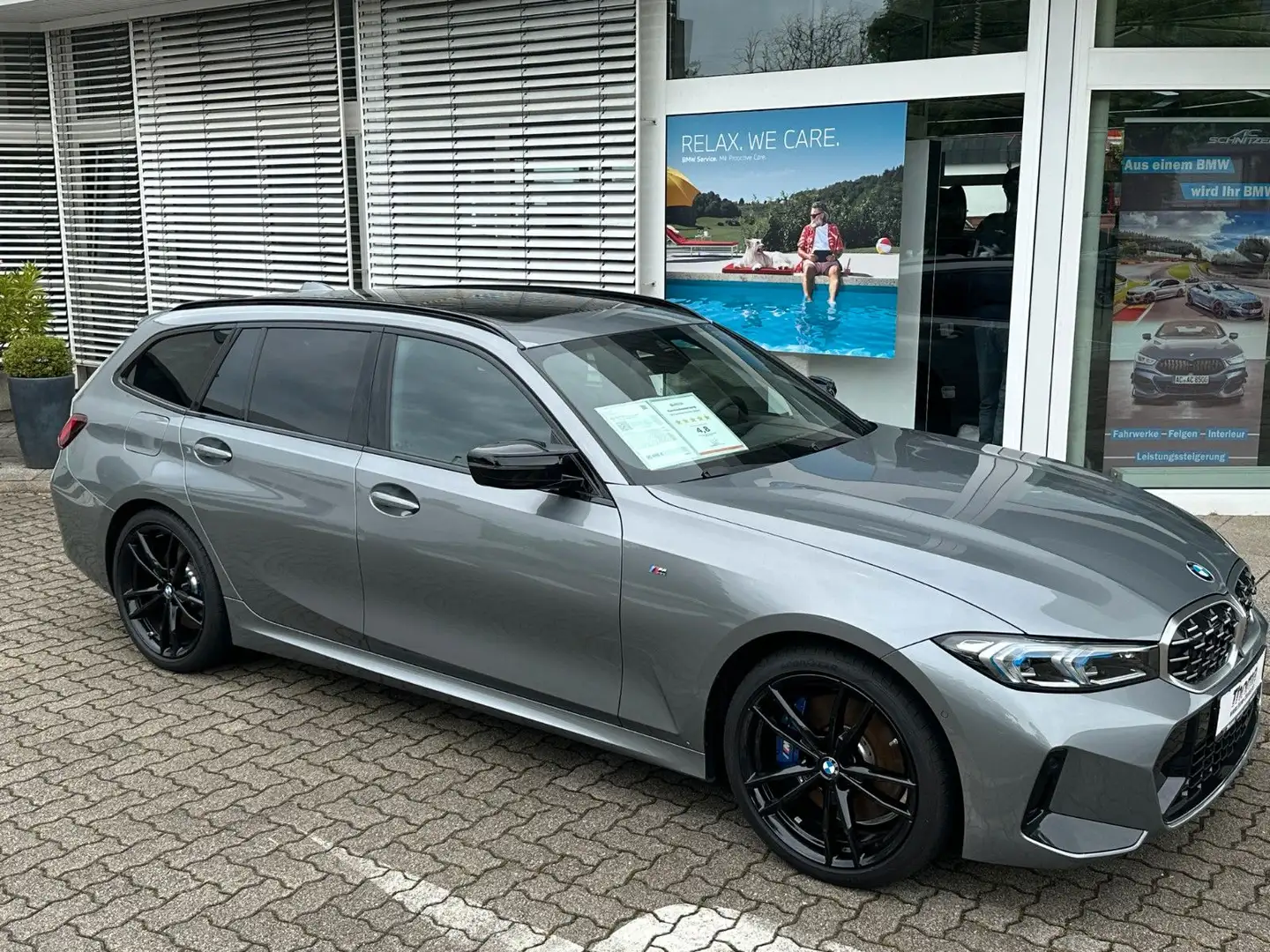 BMW 340 M340 i xDrive Touring+19"LM+PanoDach+HUD+LED Grau - 1