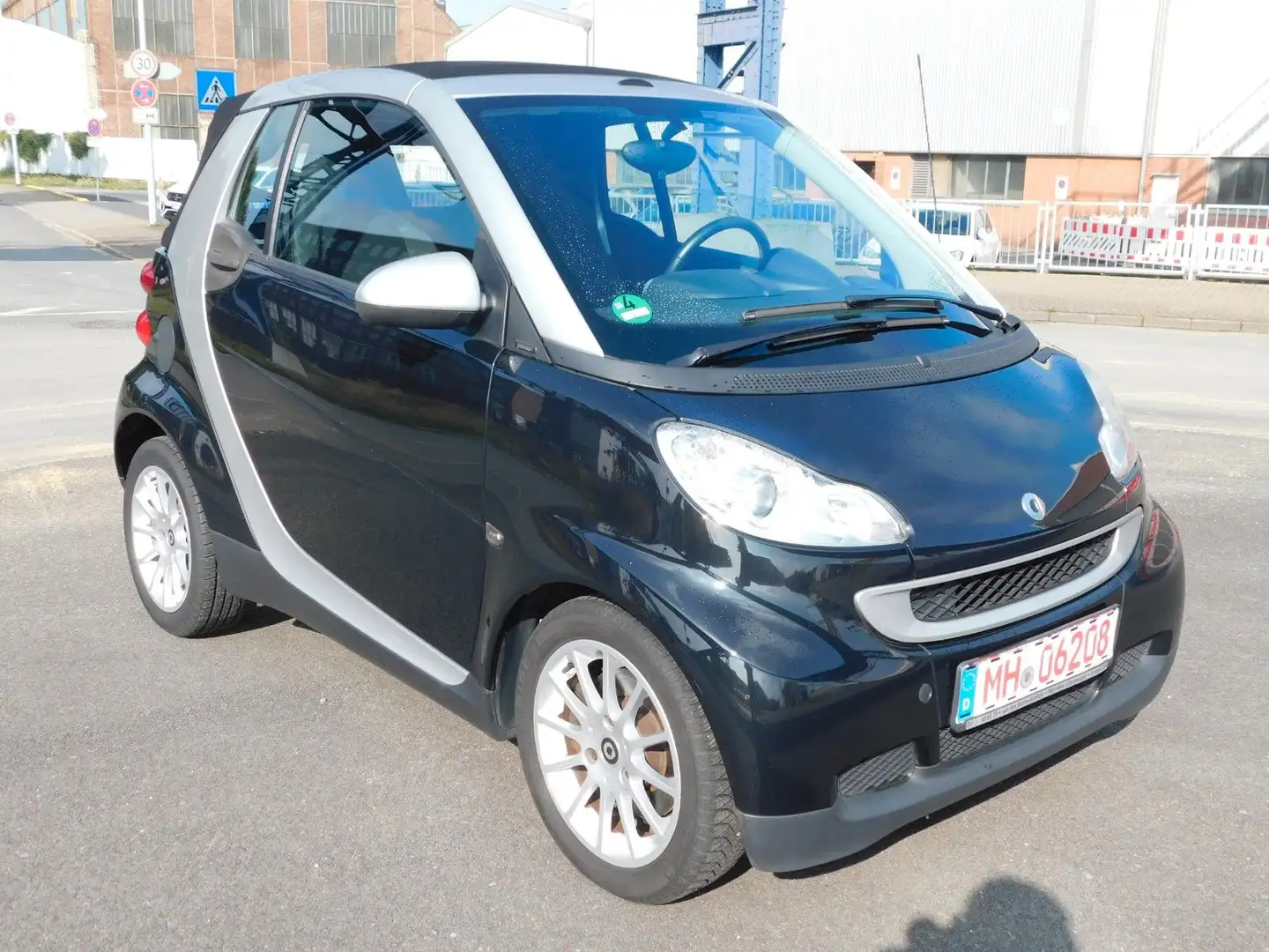 smart forTwo cabrio Micro Hybrid Drive 52kW/Servo/ Zwart - 2