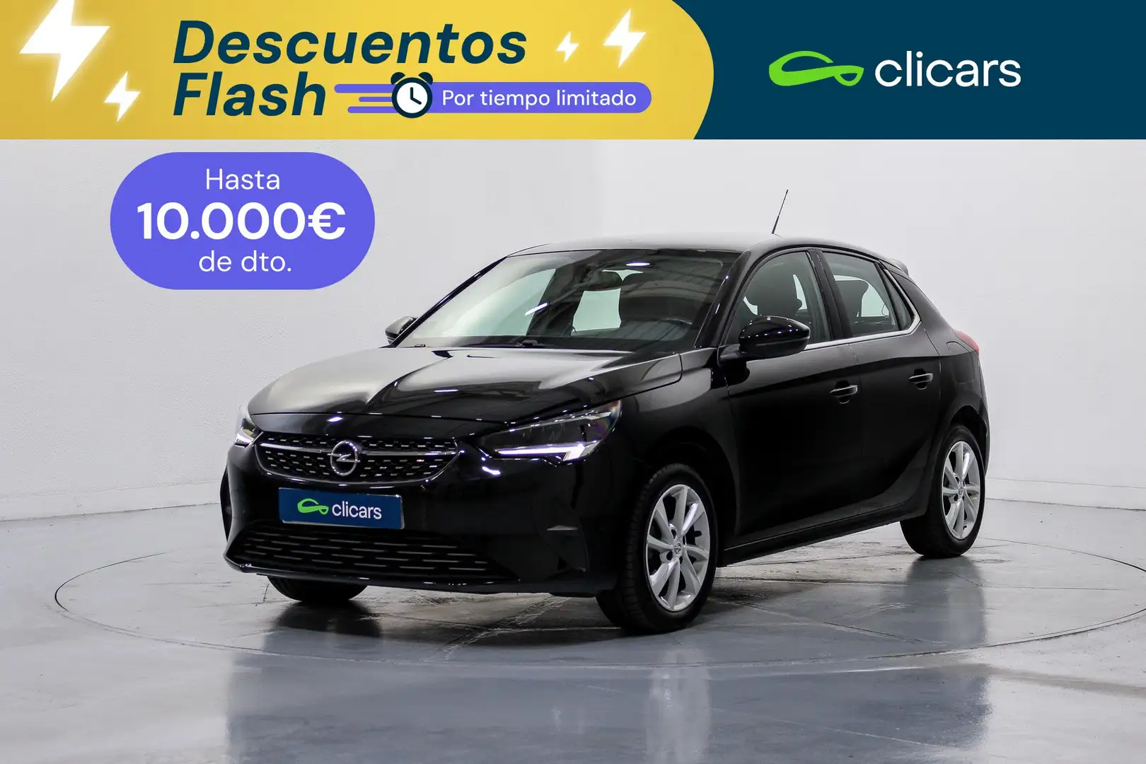 Opel Corsa 1.2T XHT S/S Elegance AT8 100 Negro - 2