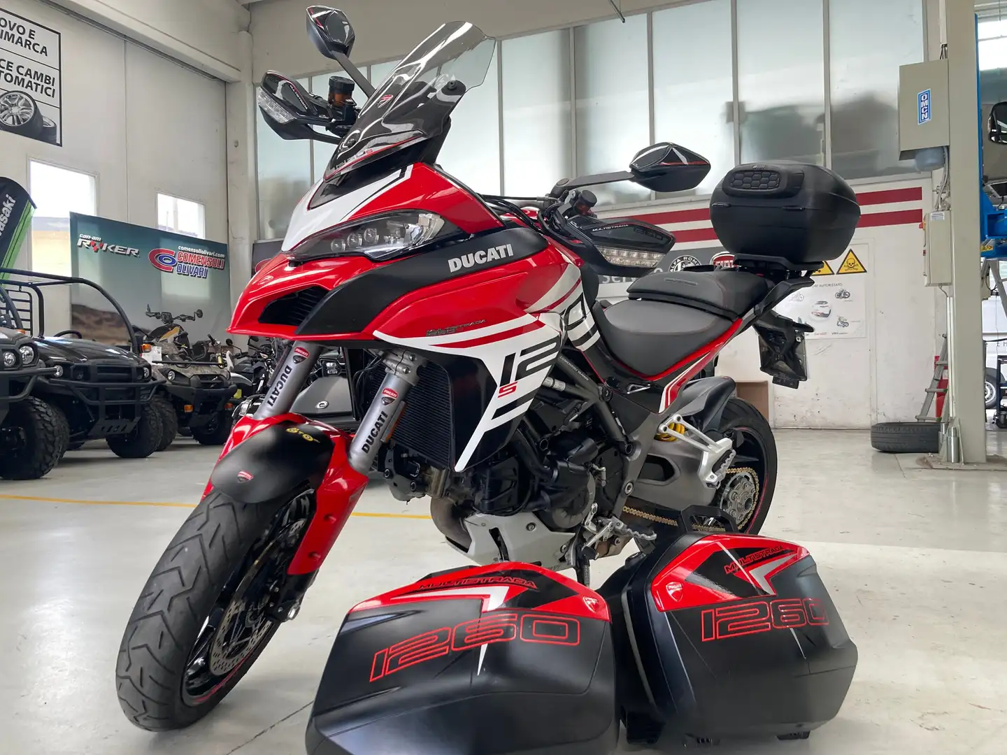 Ducati Multistrada 1260 S TERMIGNONI TRIS VALIGIE Rojo - 1