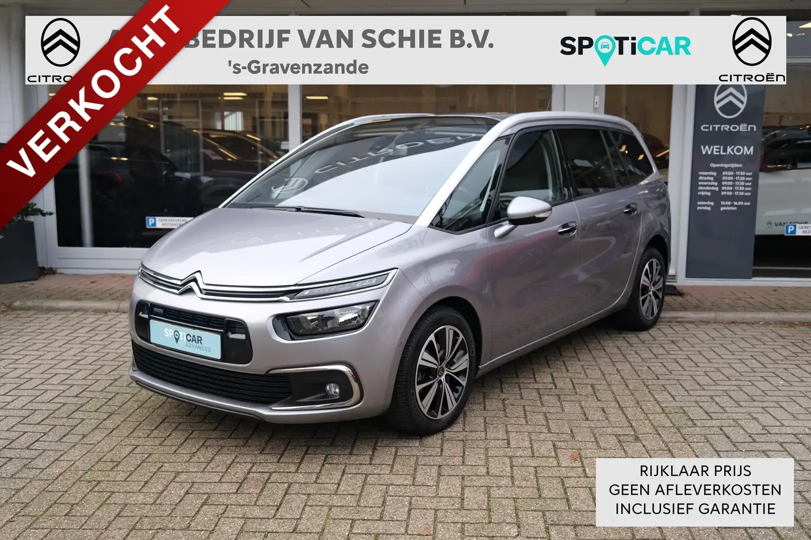 Citroen Grand C4 SpaceTourer PT 130 Feel Automaat-6 Camera | Park sens v+a | Na Gri - 1