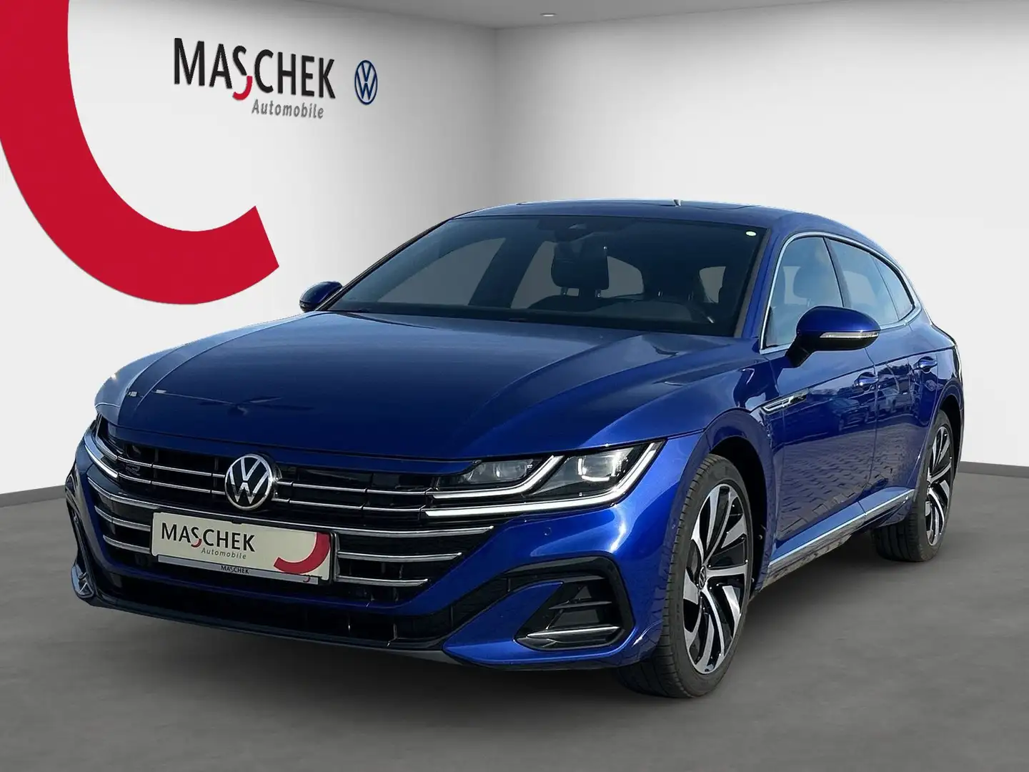 Volkswagen Arteon SB R Line 1.4 e-Hybrid Pano AHK IQ.Light RearView Blau - 2