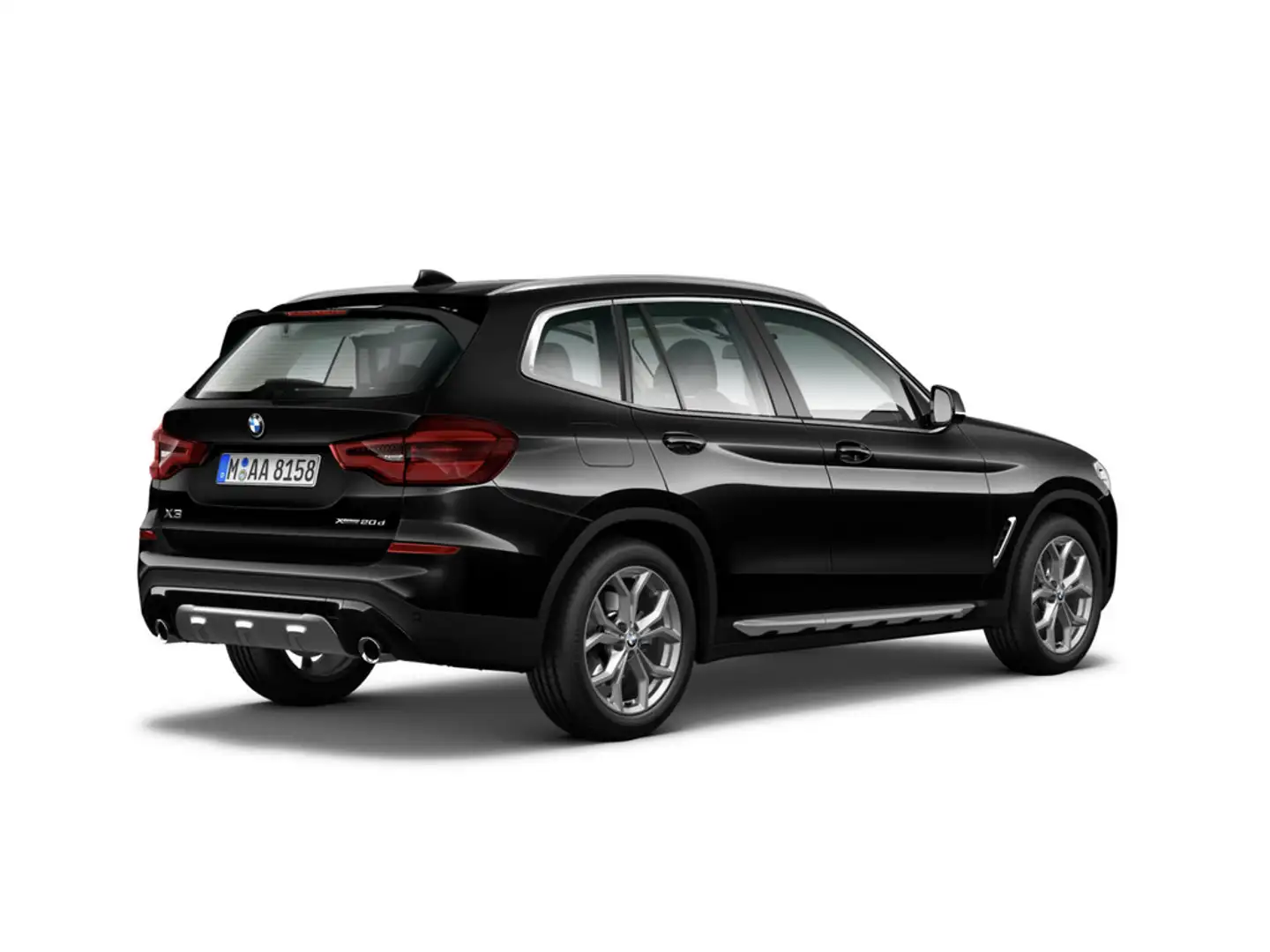BMW X3 xDrive 20d xLine PANO HUD LED NAVI SHZ PDC Schwarz - 2