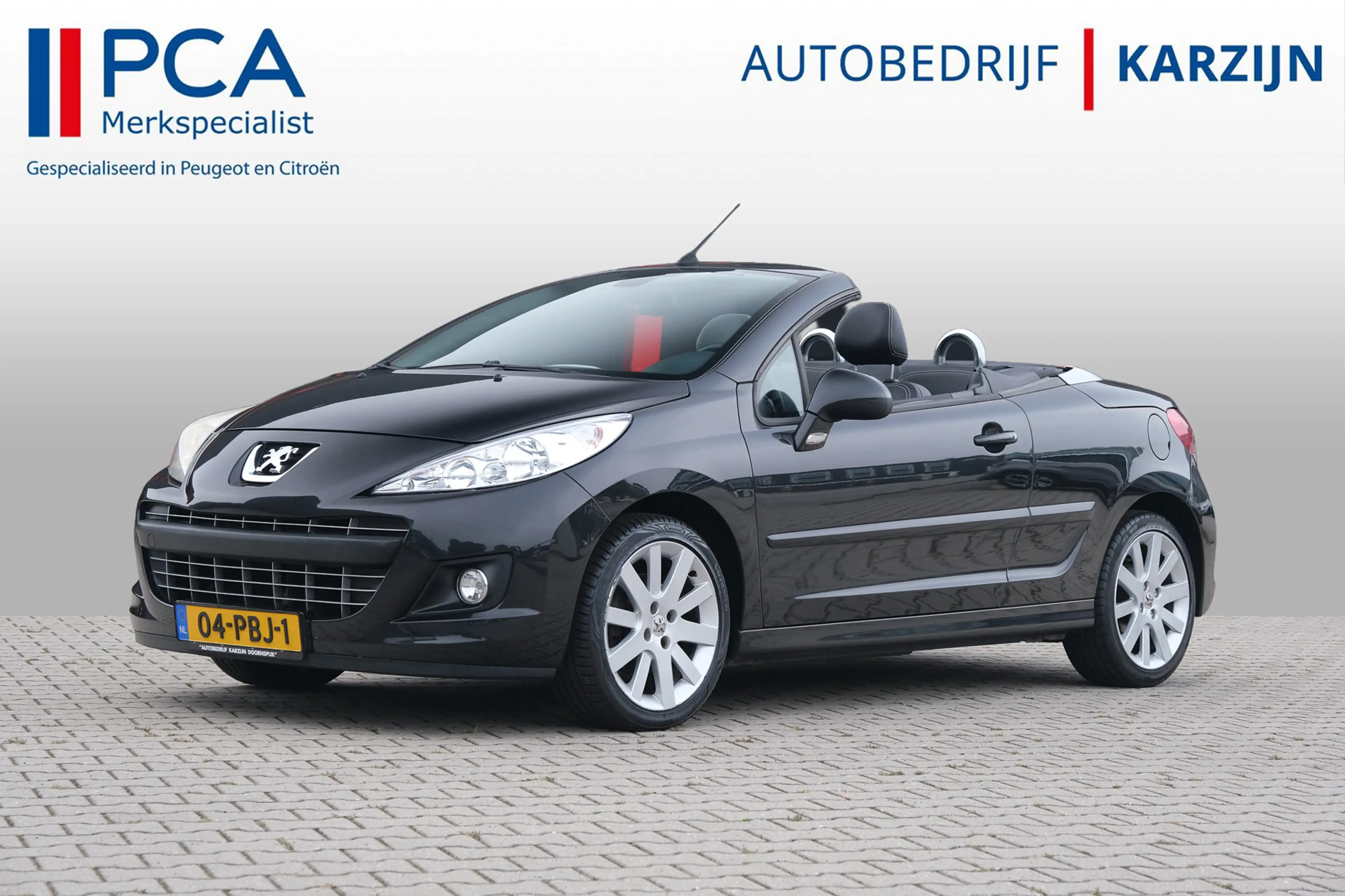 Peugeot 207 CC 1.6 VTi Noir & Blanc