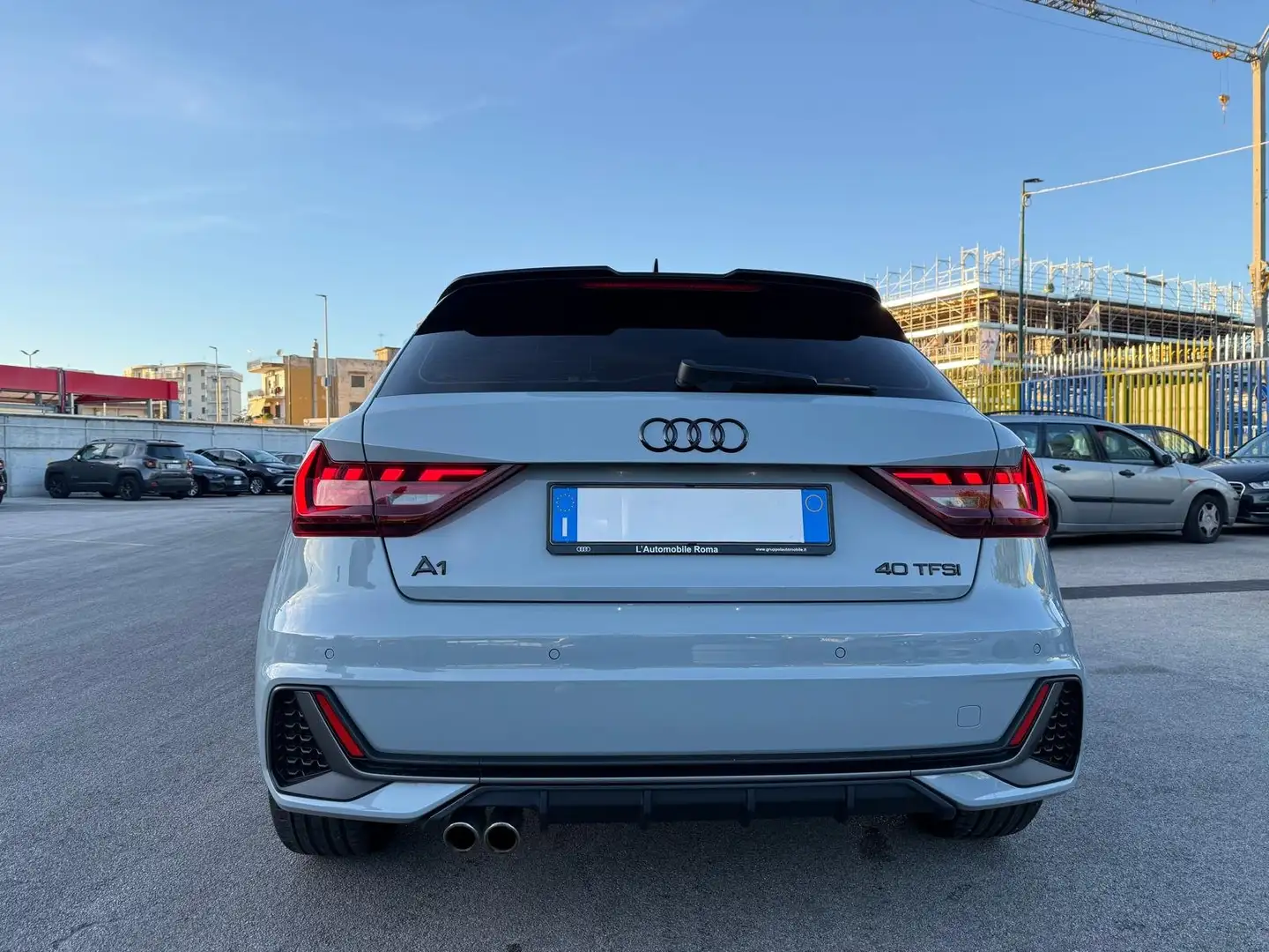 Audi A1 Sportback 40 2.0 tfsi competition 207cv sline Grigio - 1