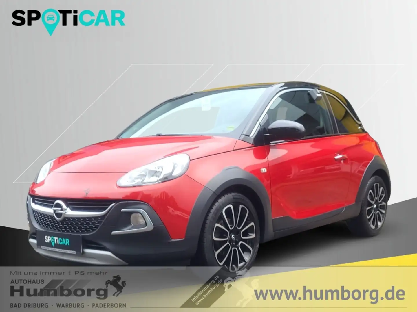 Opel Adam Rocks 1.4 120 Jahre Apple CarPlay Android Auto SHZ Rood - 1