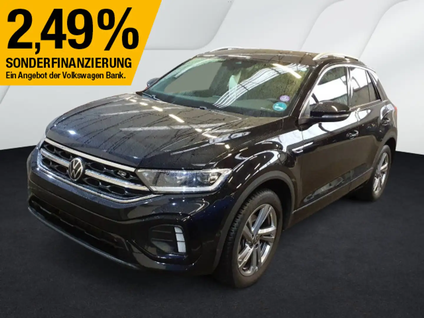 Volkswagen T-Roc 1.5 TSI R-Line DSG *AHK*ACC*NAV*R-CAM*SHZ* Schwarz - 2