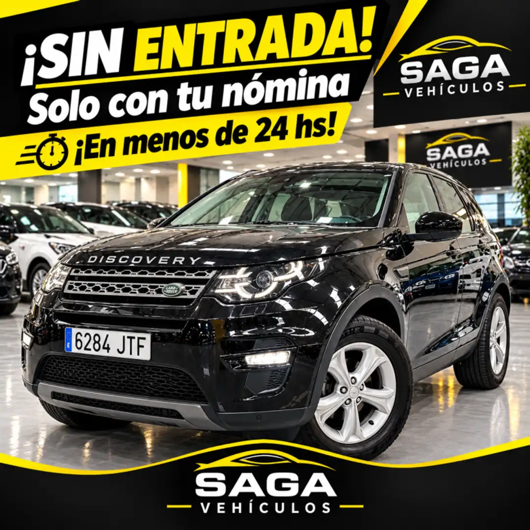 Land Rover Discovery Sport 2.0TD4 SE 4x4 Aut. 150 Negro - 1