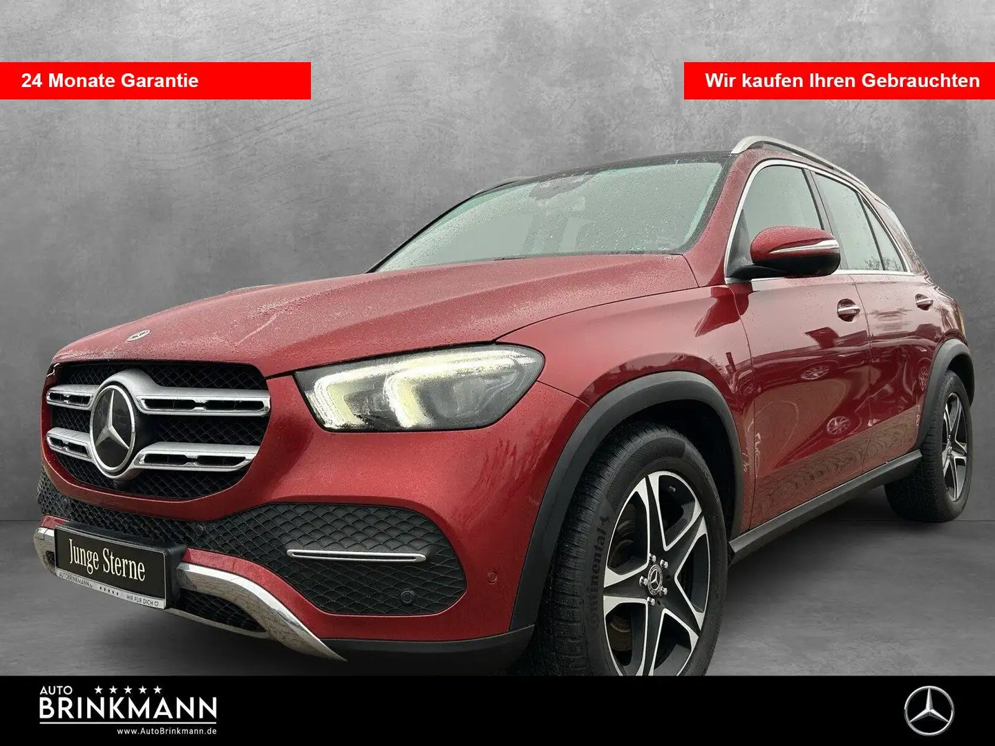 Mercedes-Benz GLE 450 GLE 450 4MATIC AHK/LED/360°/DISTRONIC/BURMESTER Rot - 1