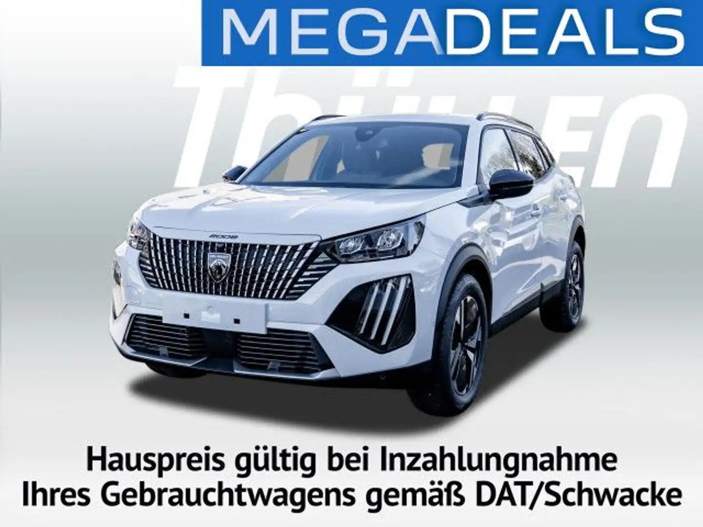 Peugeot 2008 Allure 1.2 PureTech Bluetooth LED Klima Weiß - 1