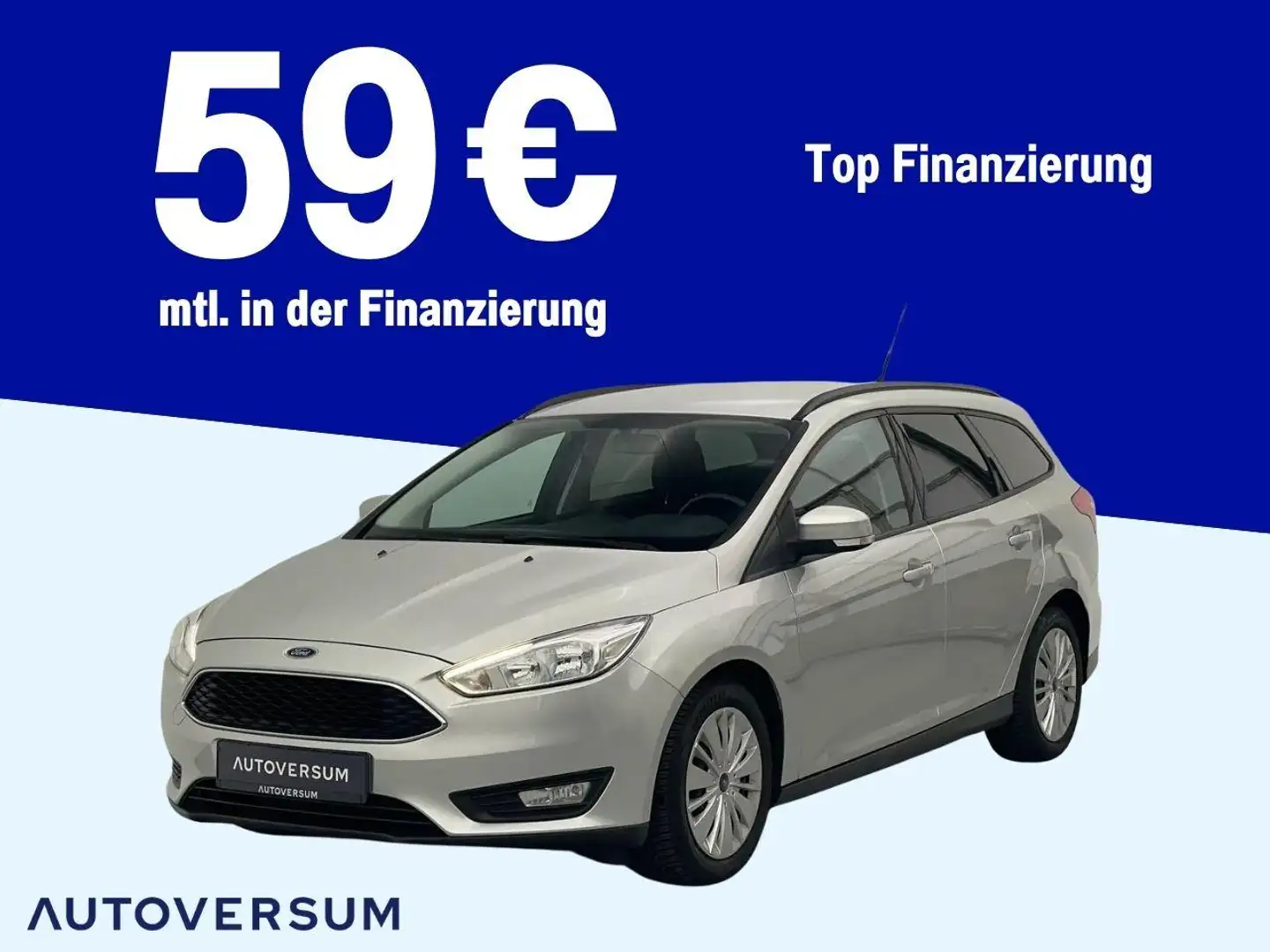 Ford Focus EcoBoost Trend *SHZ*PDC*KLIMA* Plateado - 1
